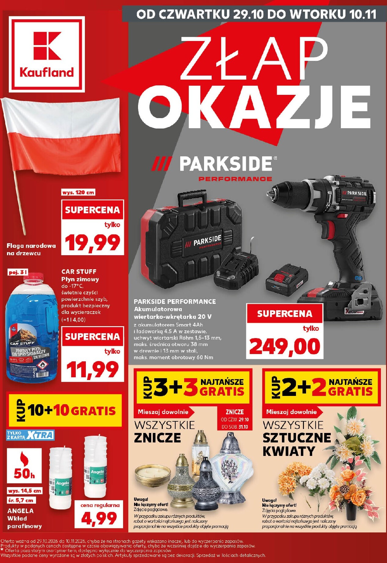 kaufland - Nowa gazetka Kaufland ważna od 29.10.2026 do 10.11.2026