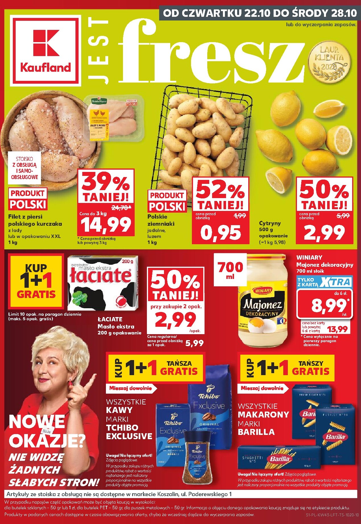 kaufland - Aktualna gazetka Kaufland ważna od 22.10.2026 do 28.10.2026 - page: 1