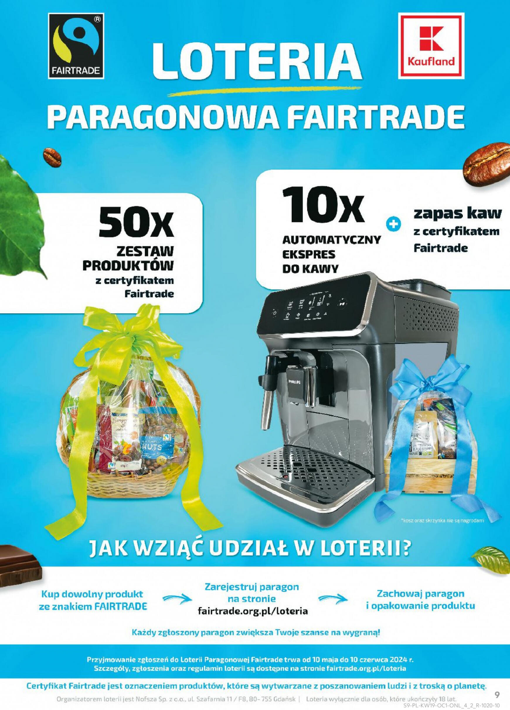kaufland - Kaufland - Mesiąc Fairtrade gazetka aktualna ważna od 09.05. - 22.05. - page: 9