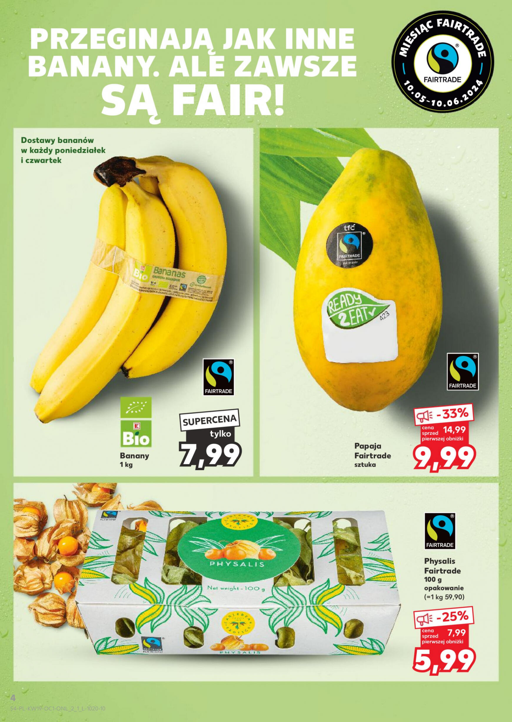 kaufland - Kaufland - Mesiąc Fairtrade gazetka aktualna ważna od 09.05. - 22.05. - page: 4