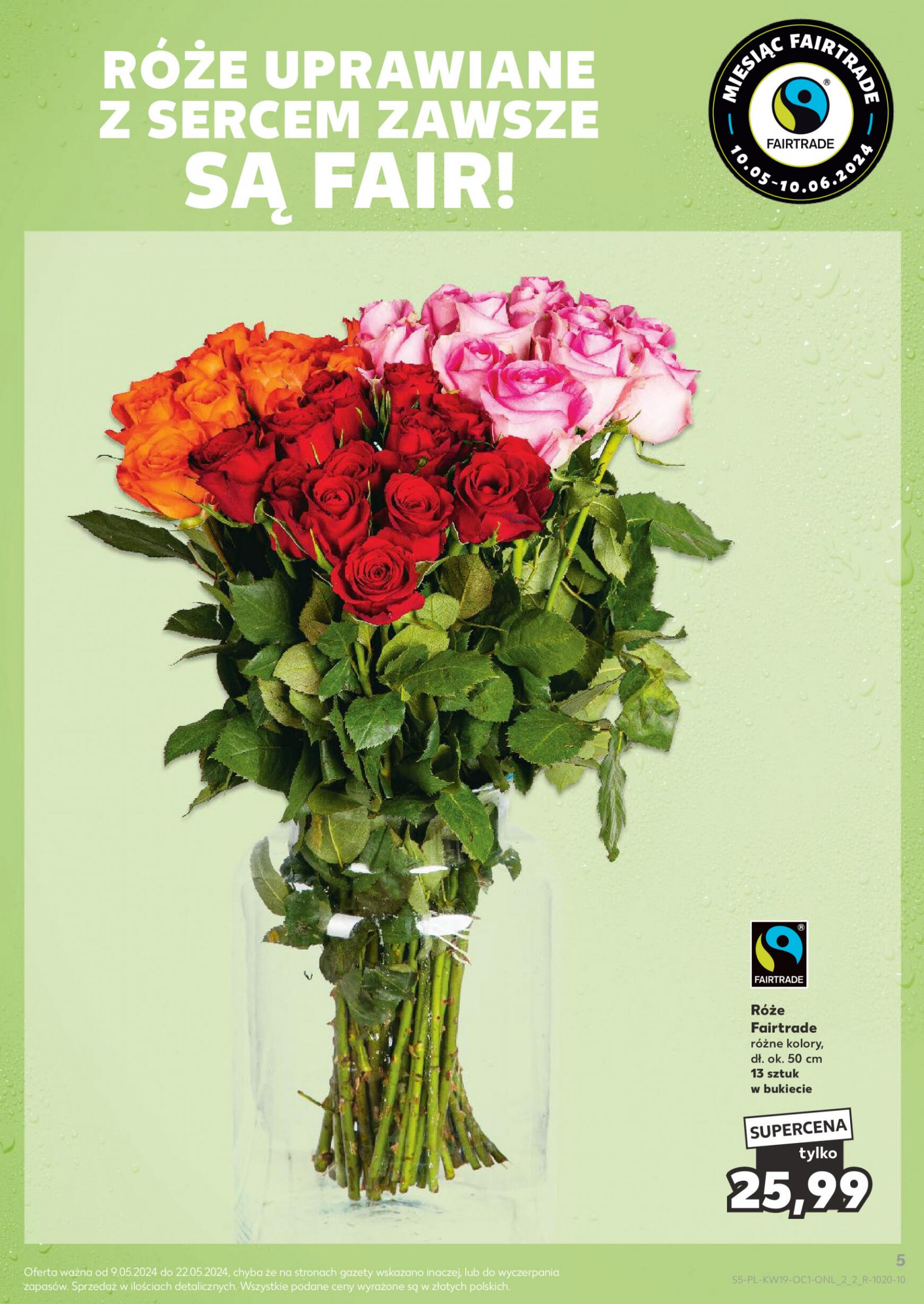 kaufland - Kaufland - Mesiąc Fairtrade gazetka aktualna ważna od 09.05. - 22.05. - page: 5