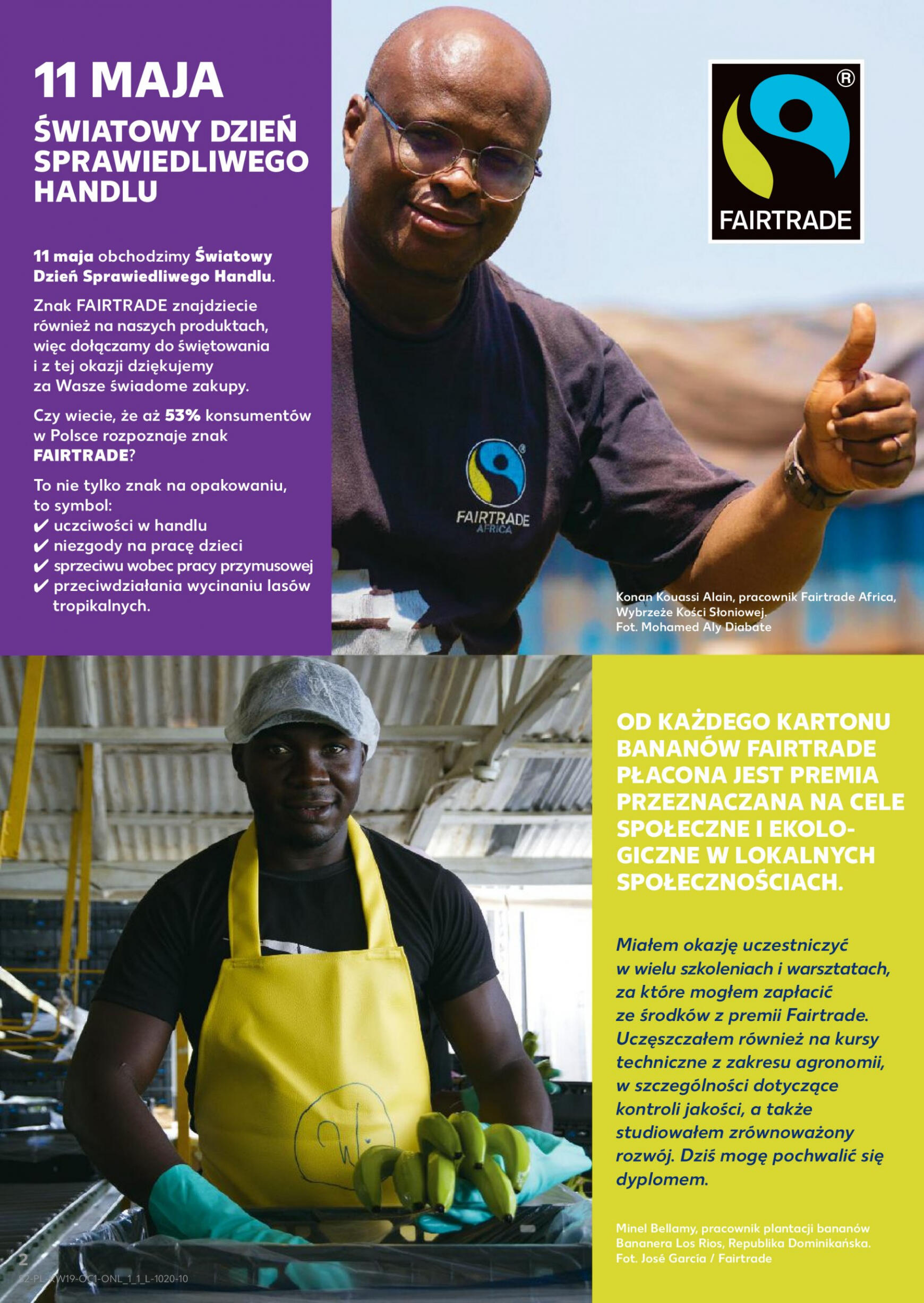 kaufland - Kaufland - Mesiąc Fairtrade gazetka aktualna ważna od 09.05. - 22.05. - page: 2
