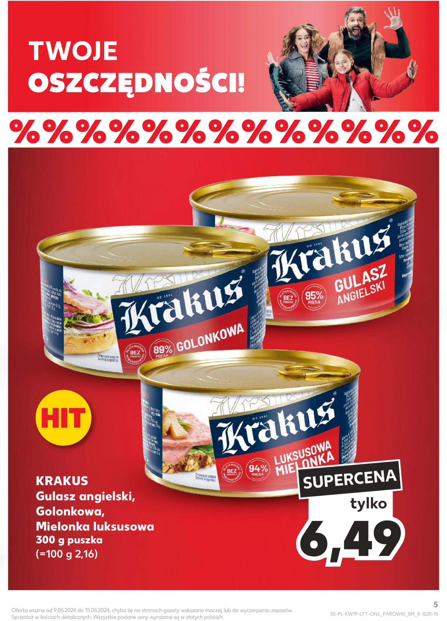 kaufland - Kaufland gazetka aktualna ważna od 09.05. - 15.05. - page: 5