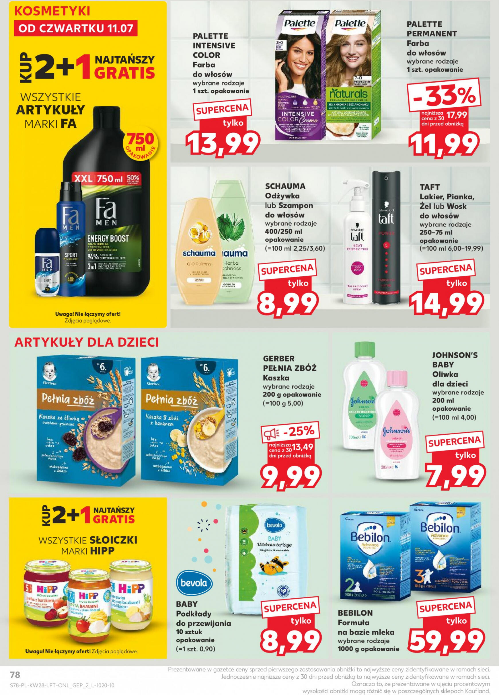 kaufland - Kaufland gazetka aktualna ważna od 11.07. - 17.07. - page: 78