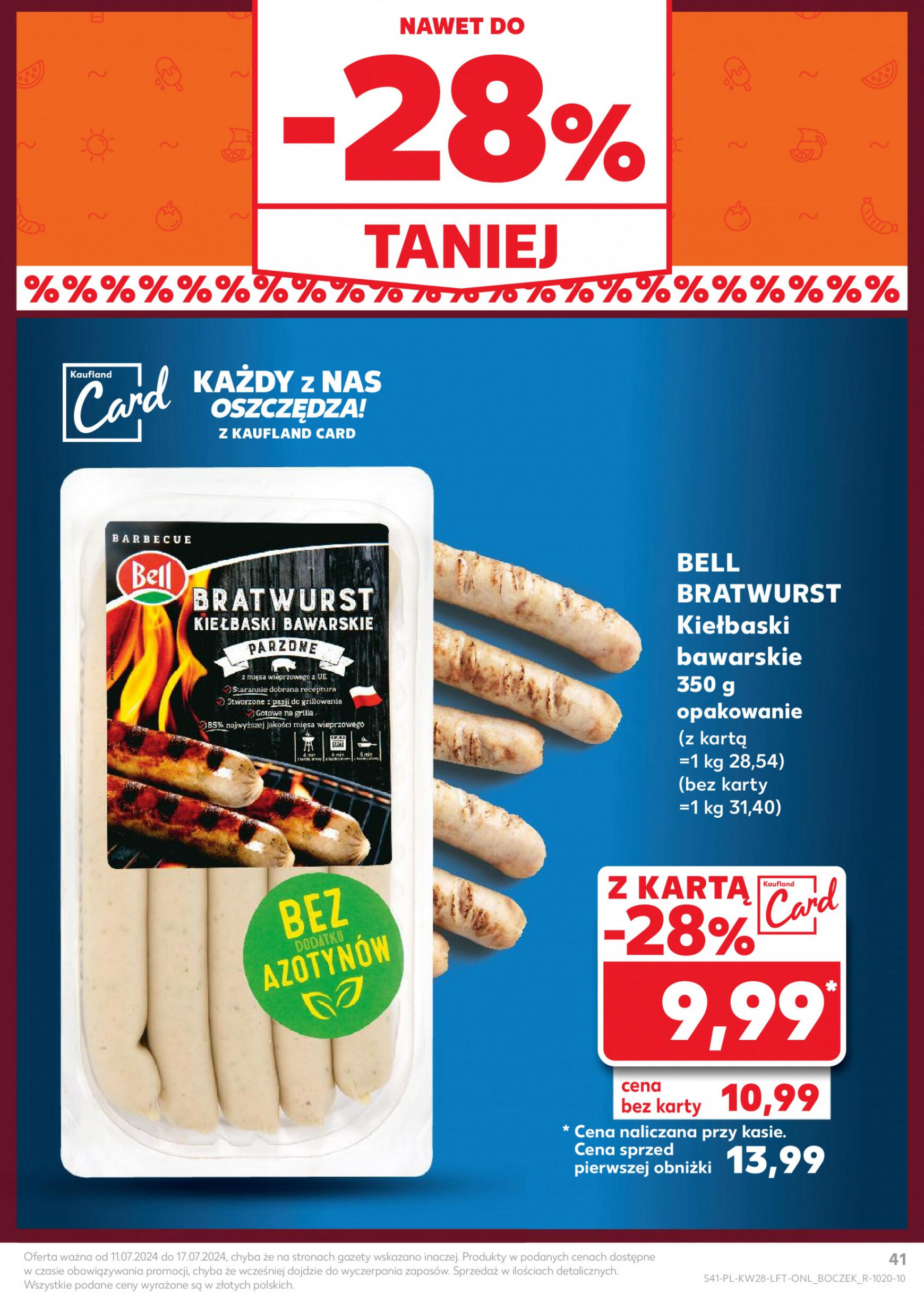 kaufland - Kaufland gazetka aktualna ważna od 11.07. - 17.07. - page: 41