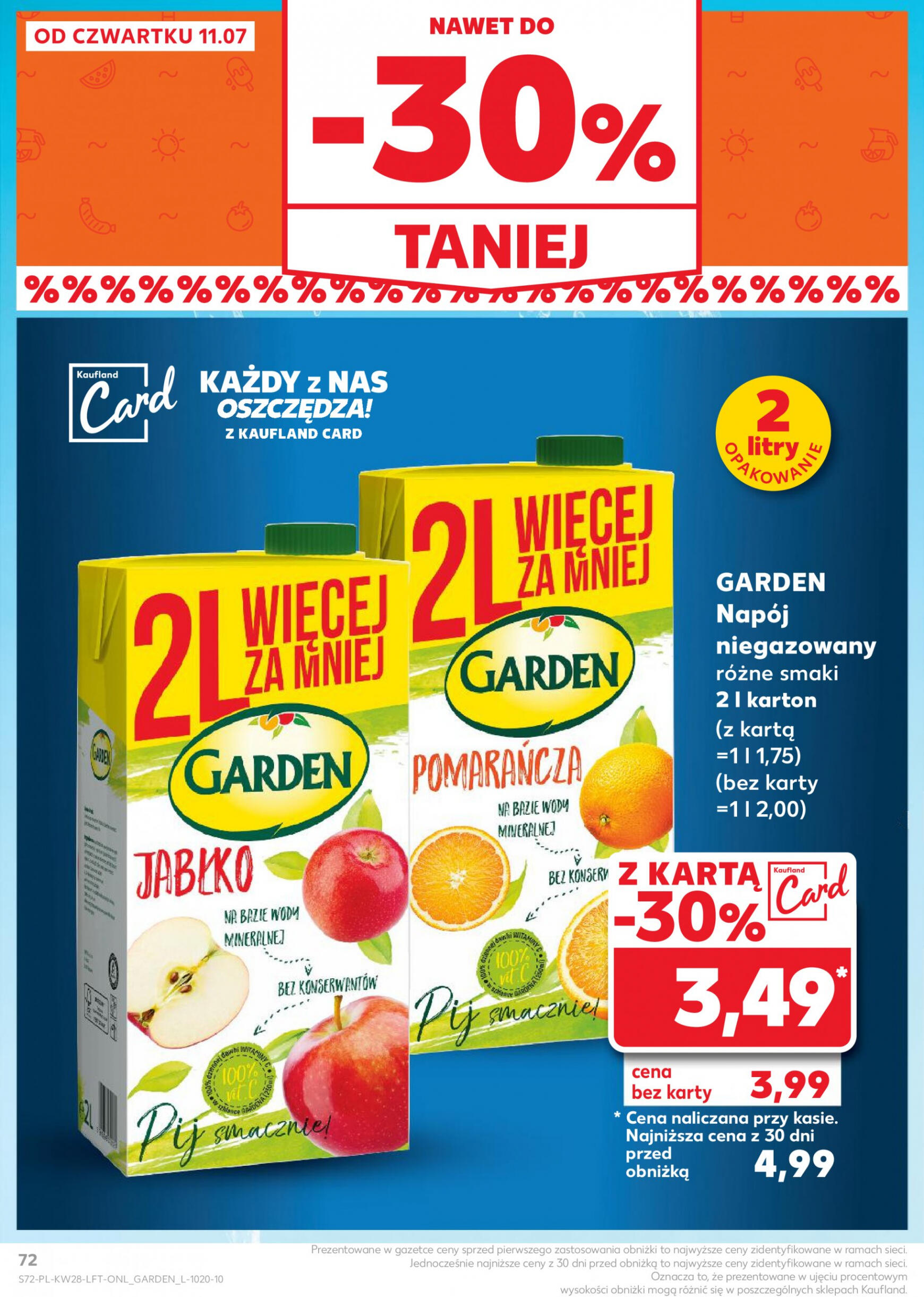 kaufland - Kaufland gazetka aktualna ważna od 11.07. - 17.07. - page: 72