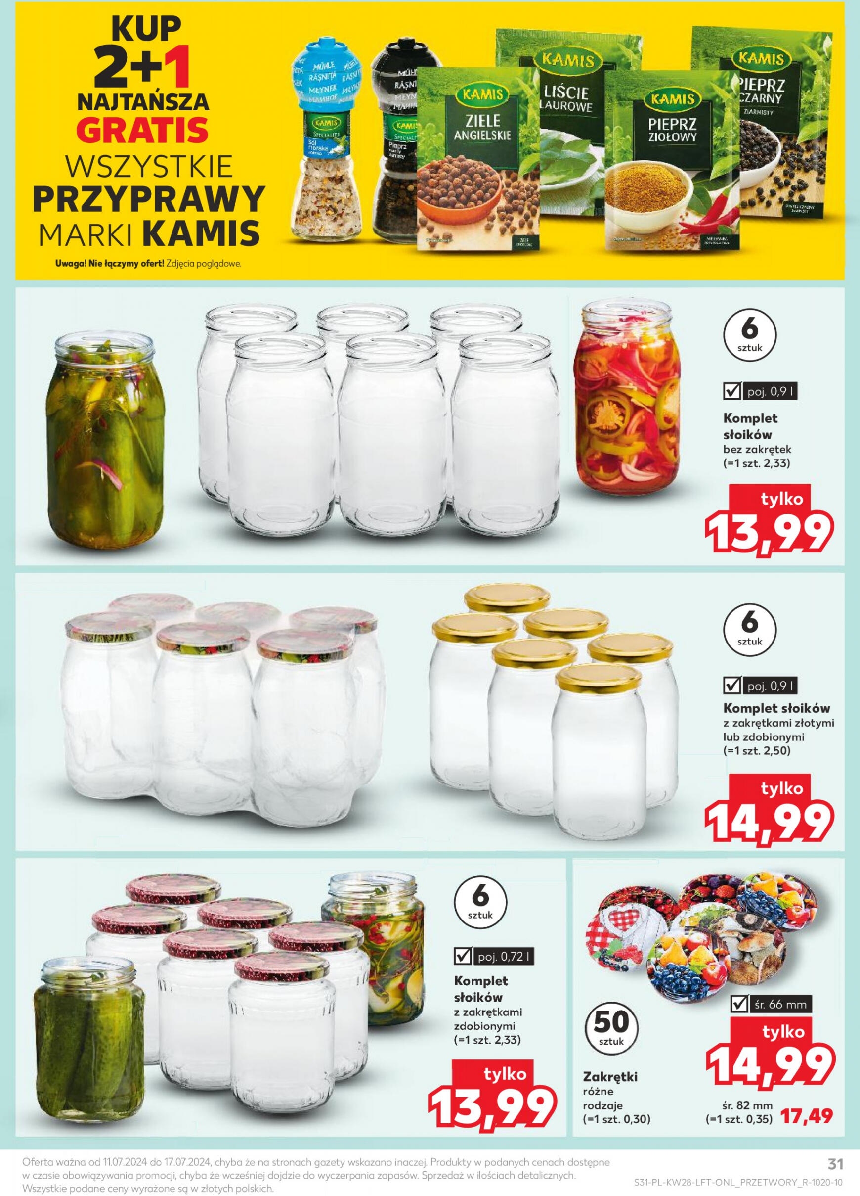 kaufland - Kaufland gazetka aktualna ważna od 11.07. - 17.07. - page: 31