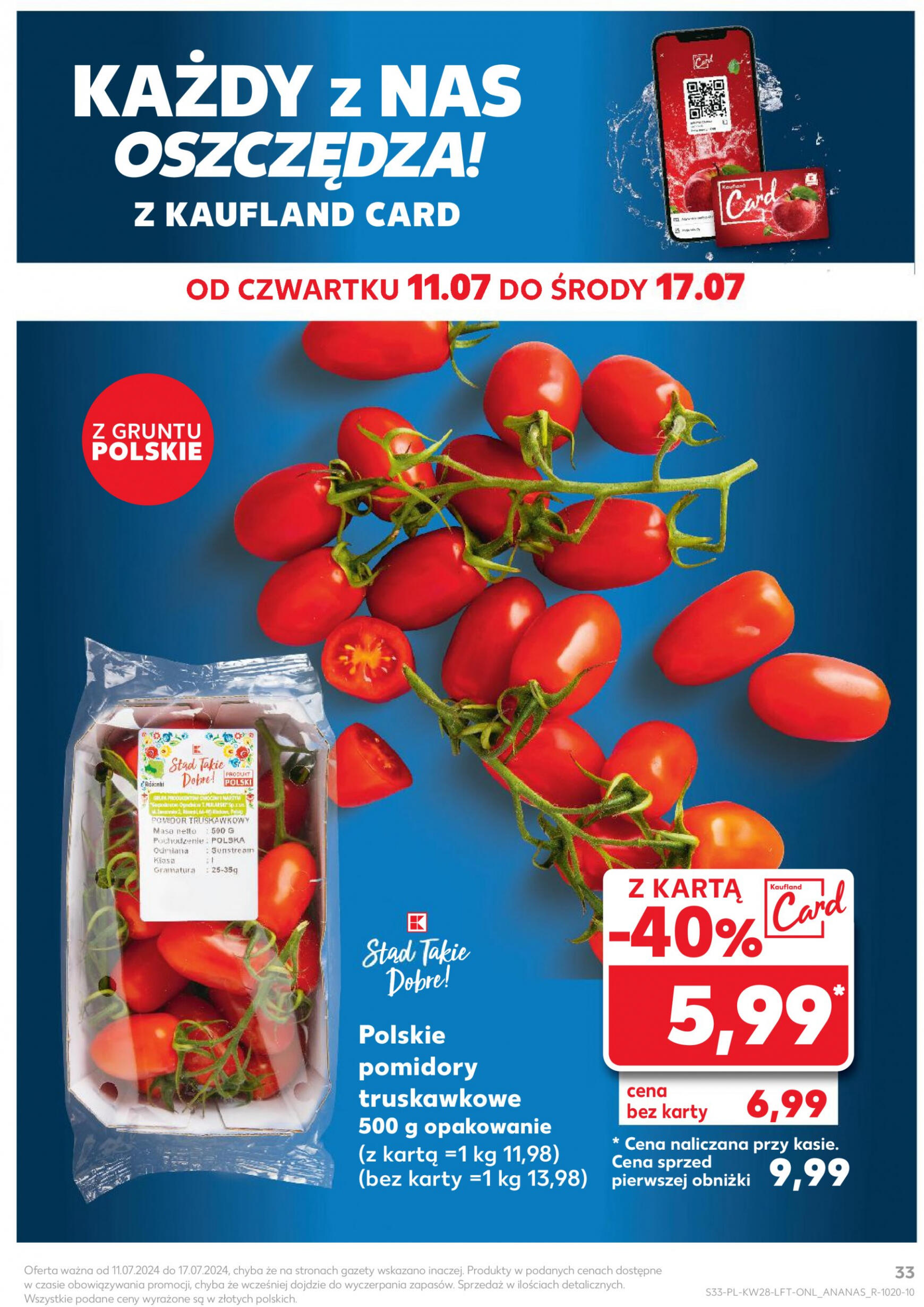 kaufland - Kaufland gazetka aktualna ważna od 11.07. - 17.07. - page: 33