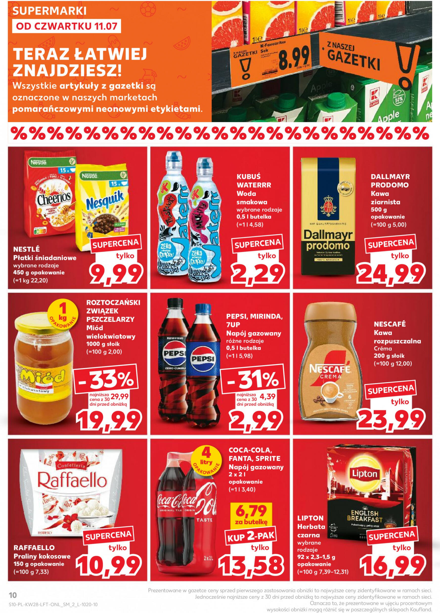 kaufland - Kaufland gazetka aktualna ważna od 11.07. - 17.07. - page: 10