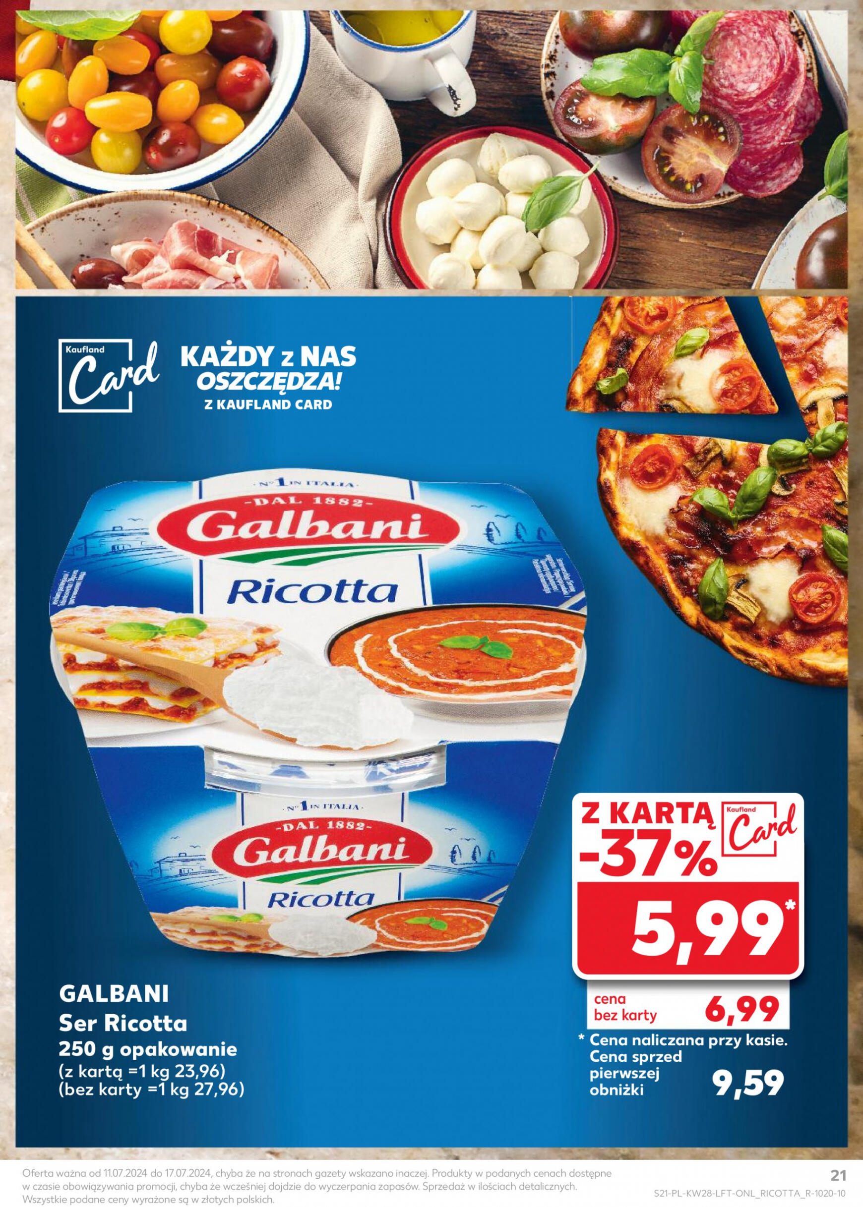 kaufland - Kaufland gazetka aktualna ważna od 11.07. - 17.07. - page: 21