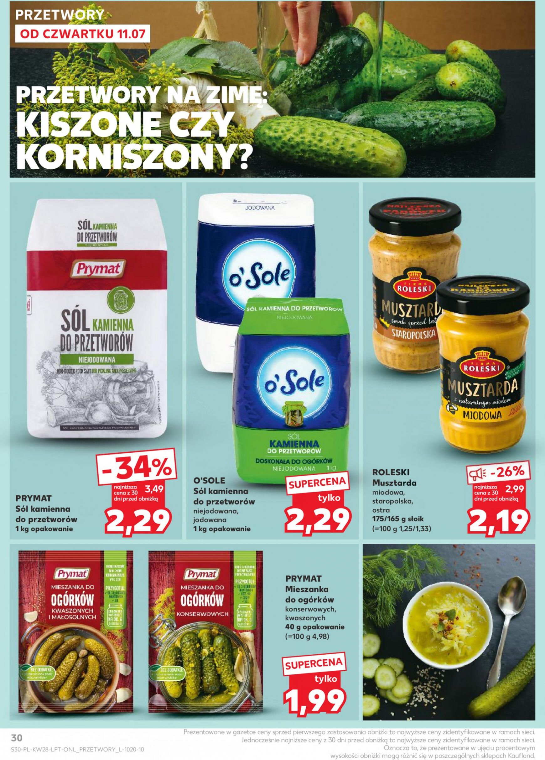 kaufland - Kaufland gazetka aktualna ważna od 11.07. - 17.07. - page: 30