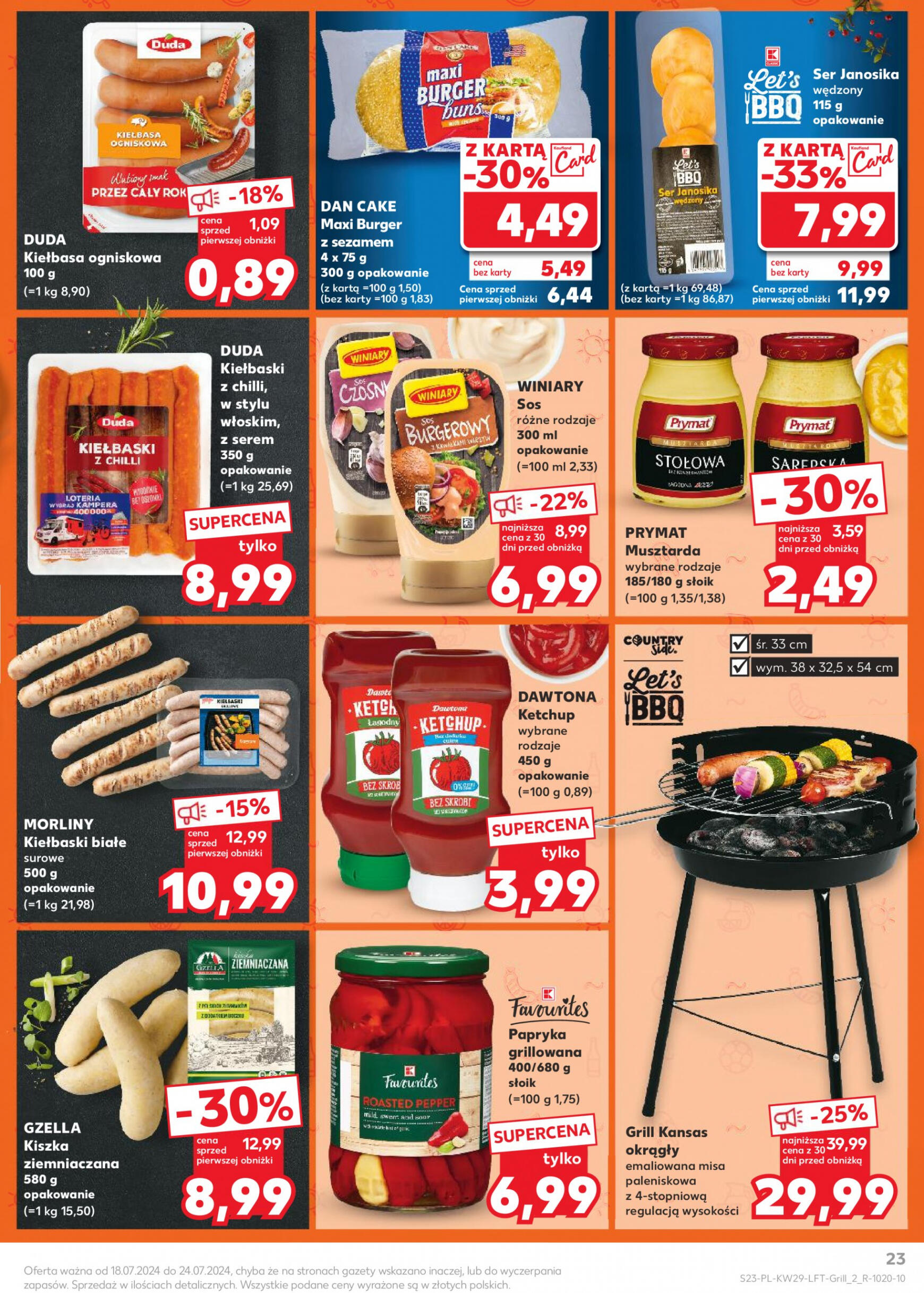 kaufland - Kaufland gazetka aktualna ważna od 18.07. - 24.07. - page: 23