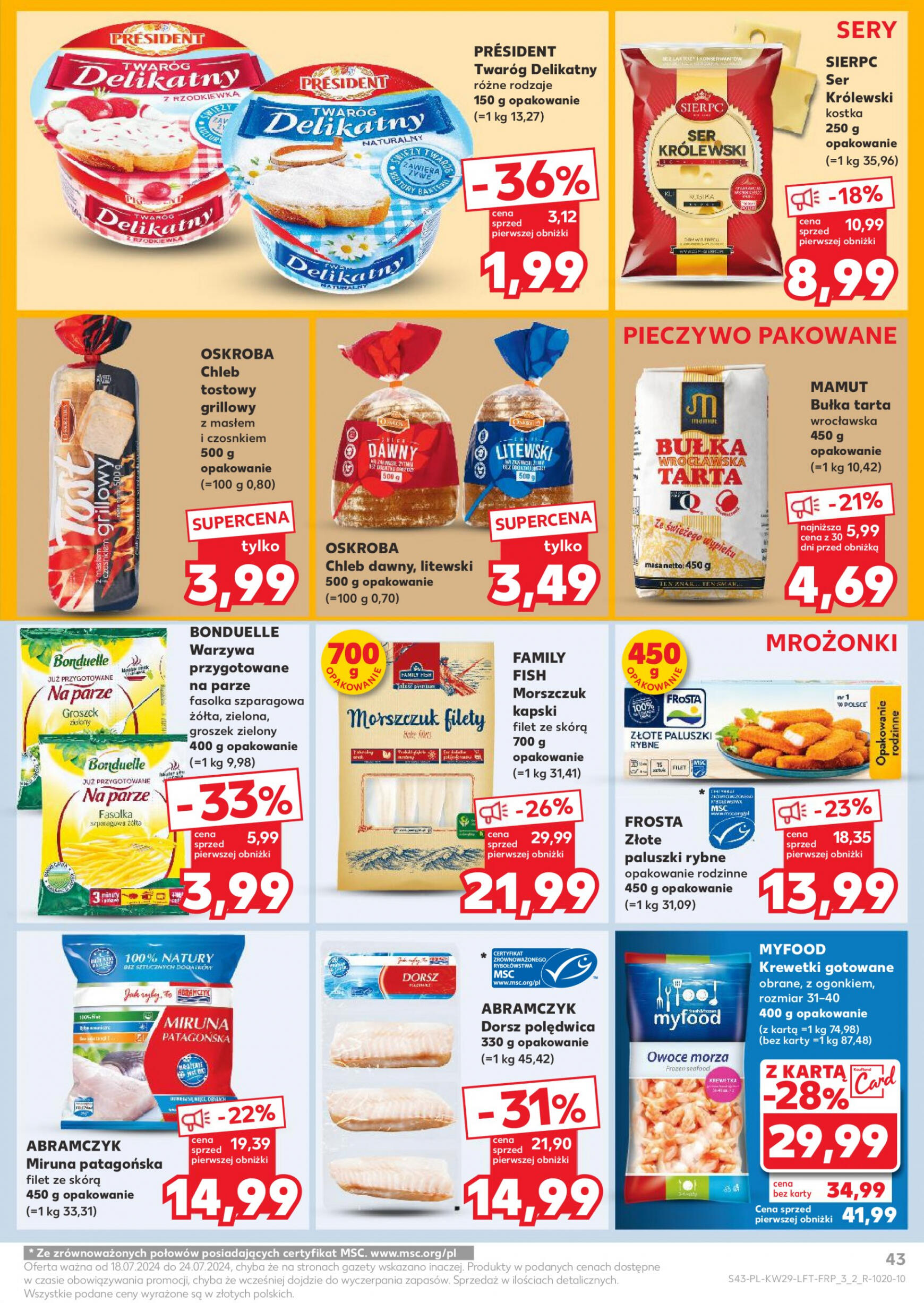 kaufland - Kaufland gazetka aktualna ważna od 18.07. - 24.07. - page: 43