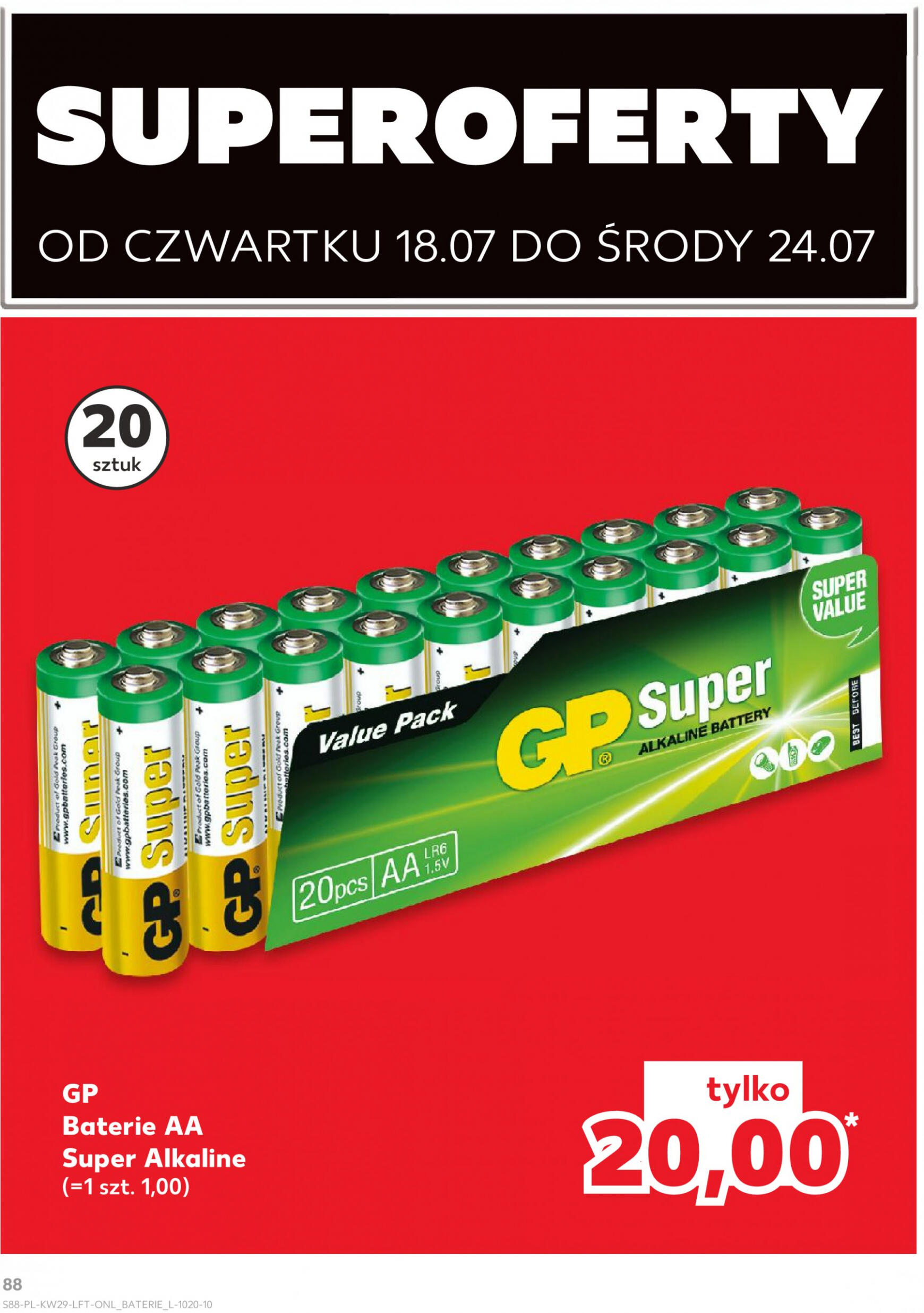 kaufland - Kaufland gazetka aktualna ważna od 18.07. - 24.07. - page: 88