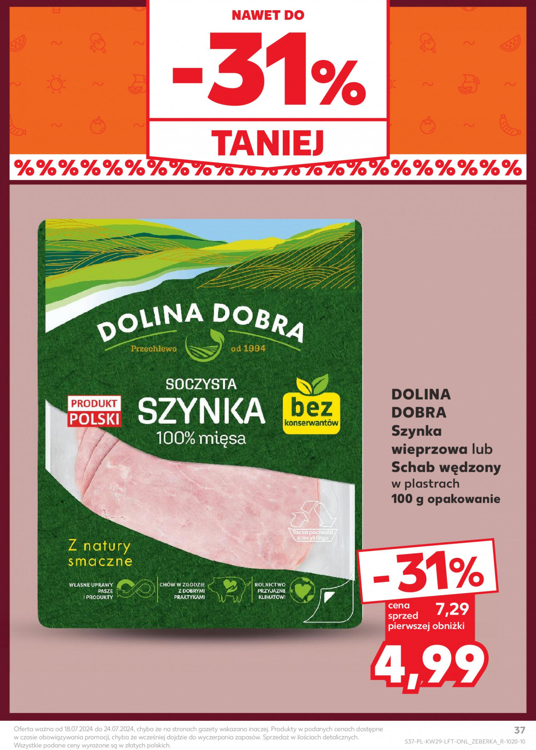 kaufland - Kaufland gazetka aktualna ważna od 18.07. - 24.07. - page: 37