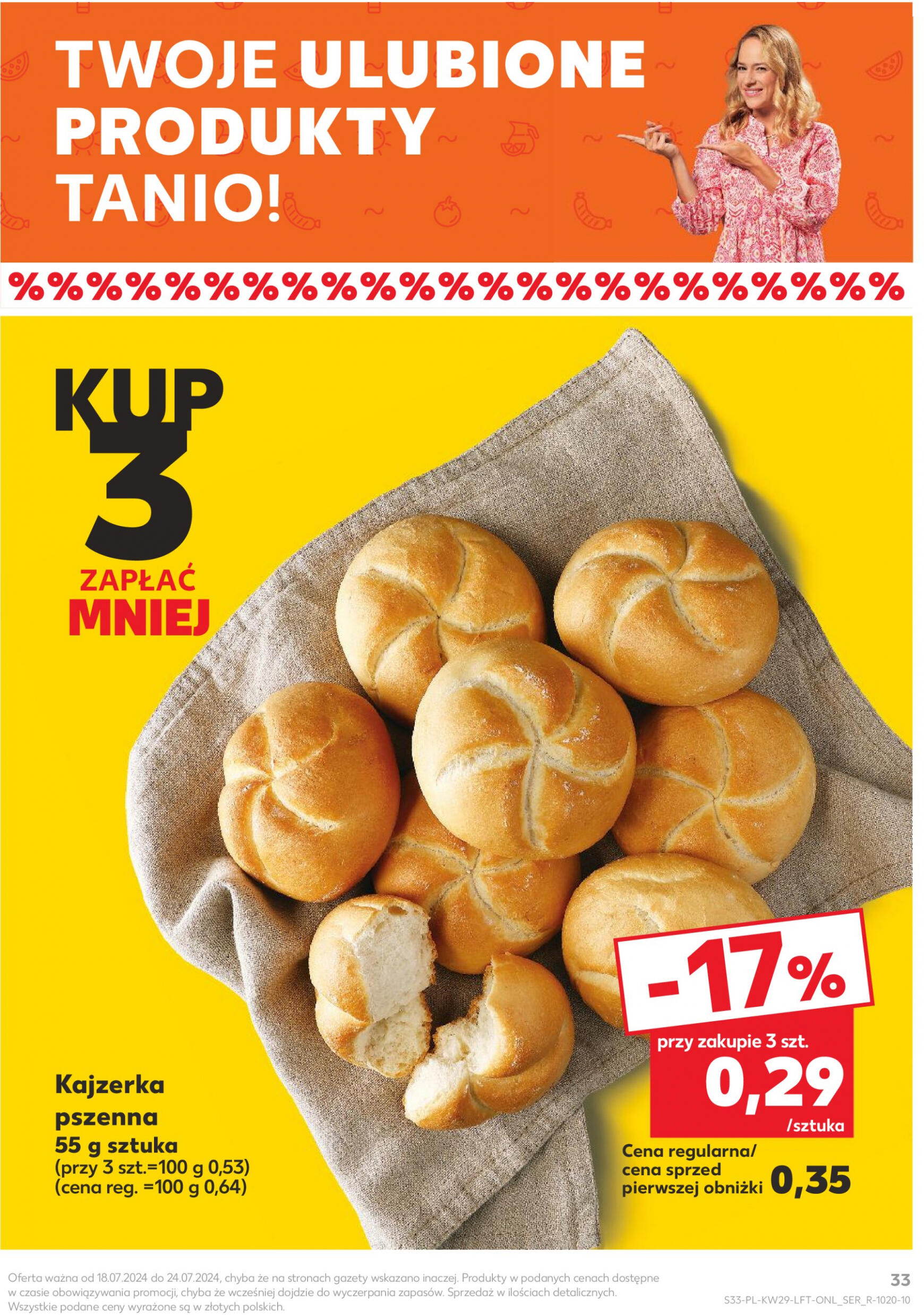 kaufland - Kaufland gazetka aktualna ważna od 18.07. - 24.07. - page: 33