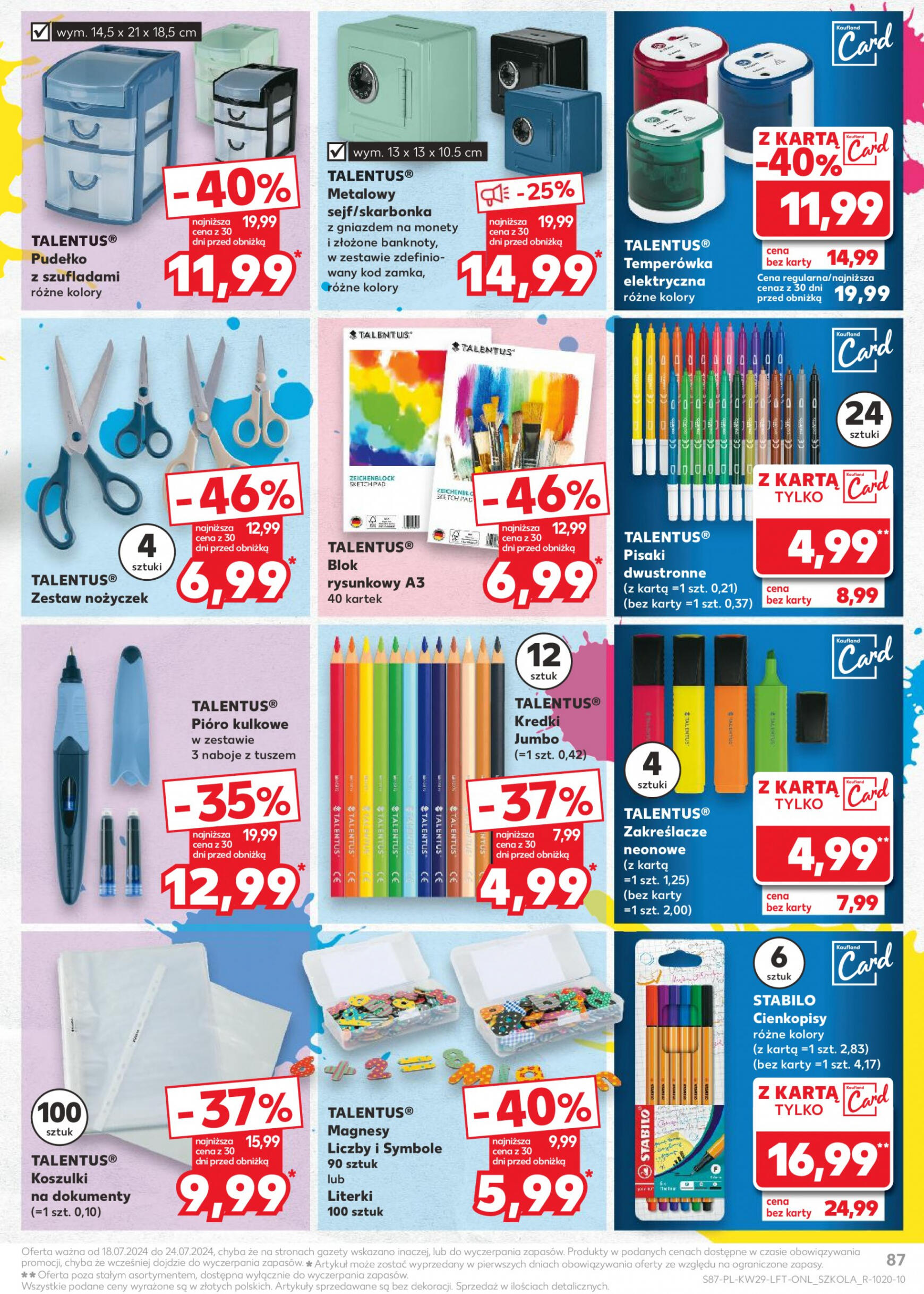 kaufland - Kaufland gazetka aktualna ważna od 18.07. - 24.07. - page: 87