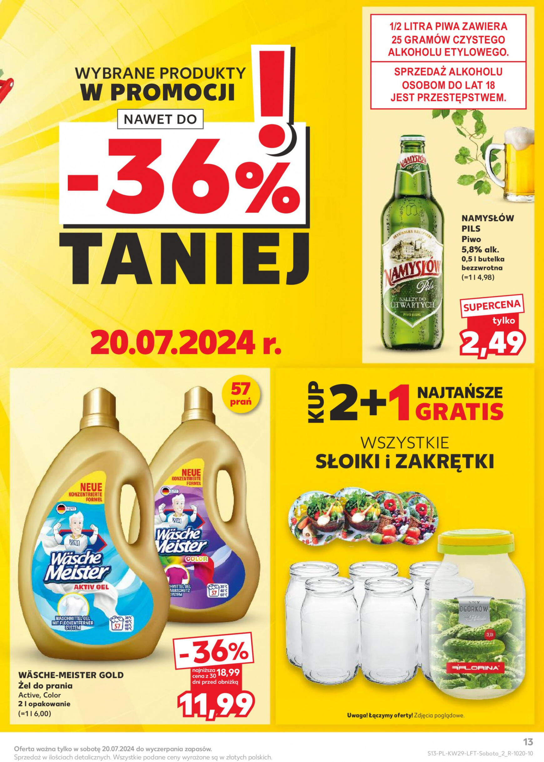 kaufland - Kaufland gazetka aktualna ważna od 18.07. - 24.07. - page: 13