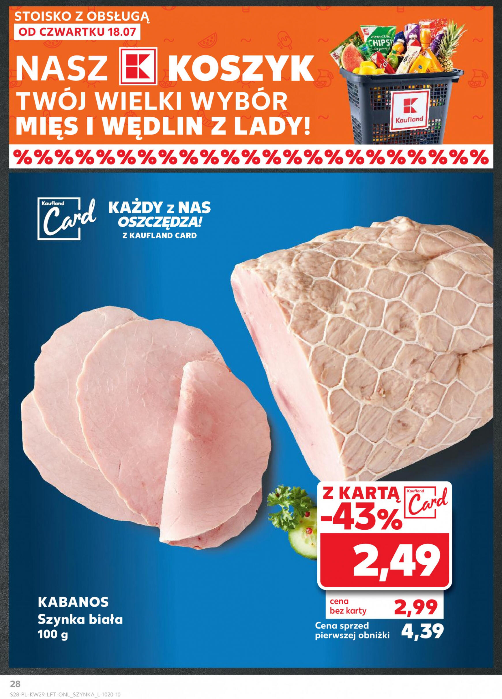 kaufland - Kaufland gazetka aktualna ważna od 18.07. - 24.07. - page: 28