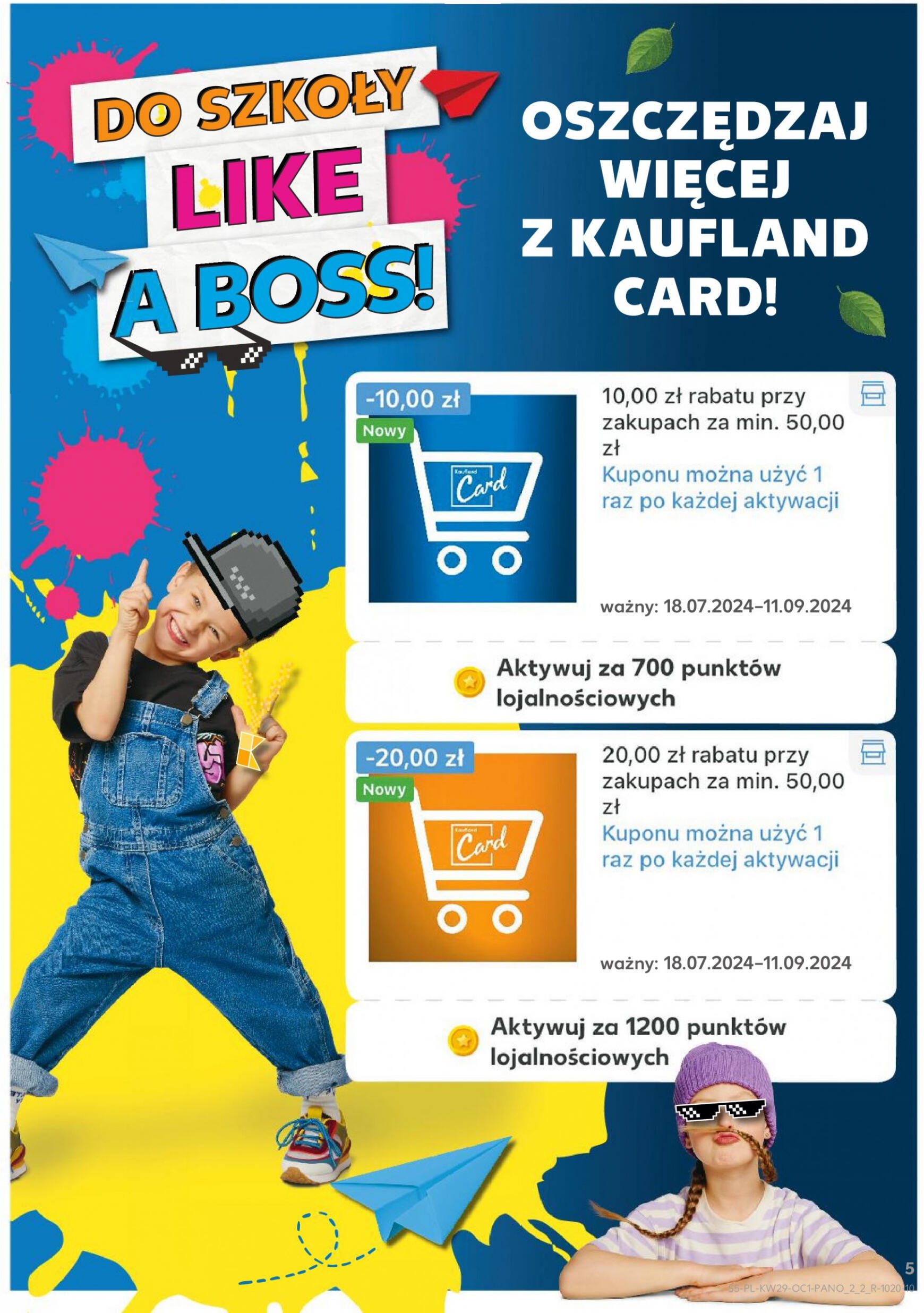 kaufland - Kaufland - Do szkoly like a boss! gazetka aktualna ważna od 18.07. - 11.09. - page: 5