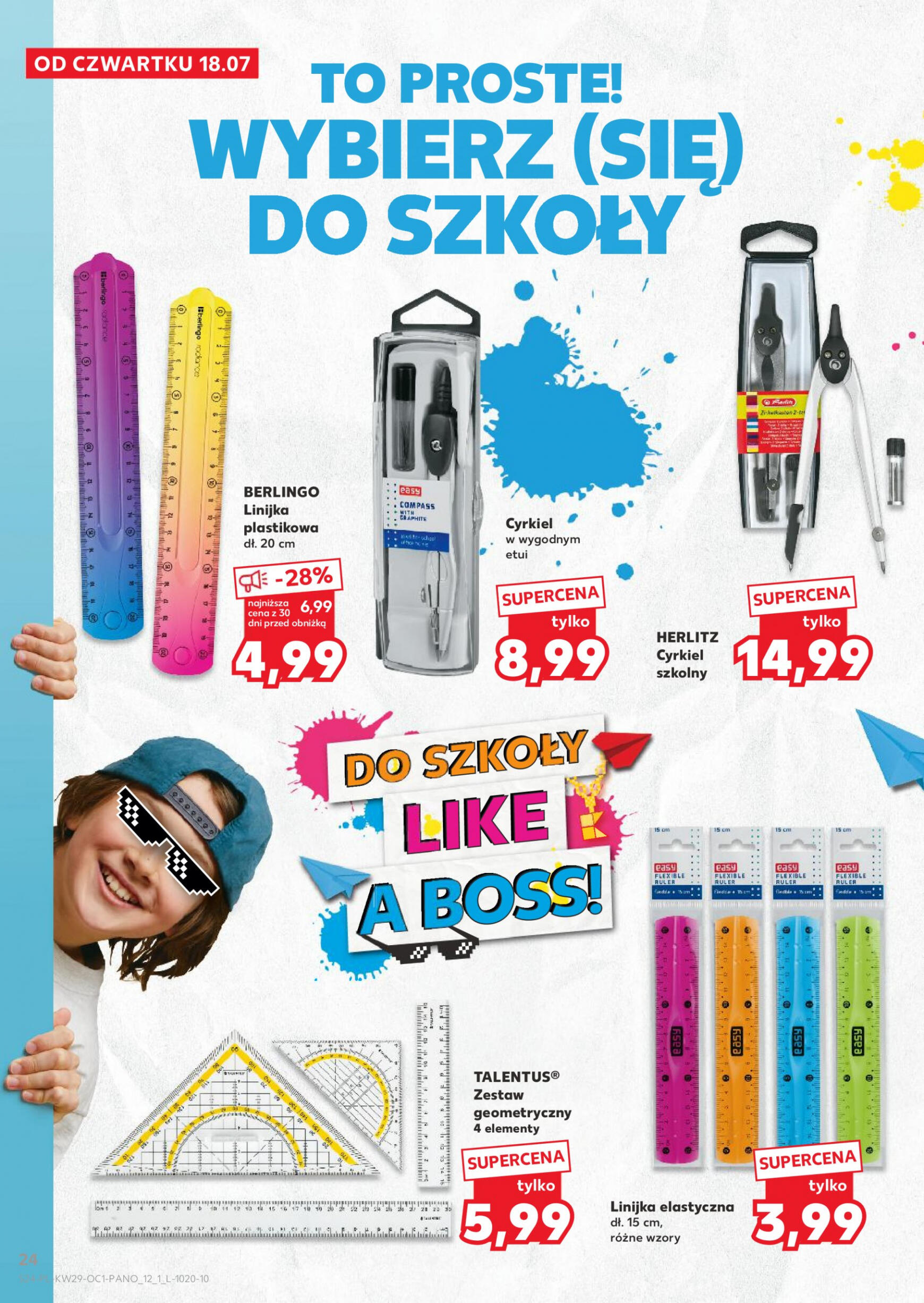 kaufland - Kaufland - Do szkoly like a boss! gazetka aktualna ważna od 18.07. - 11.09. - page: 24