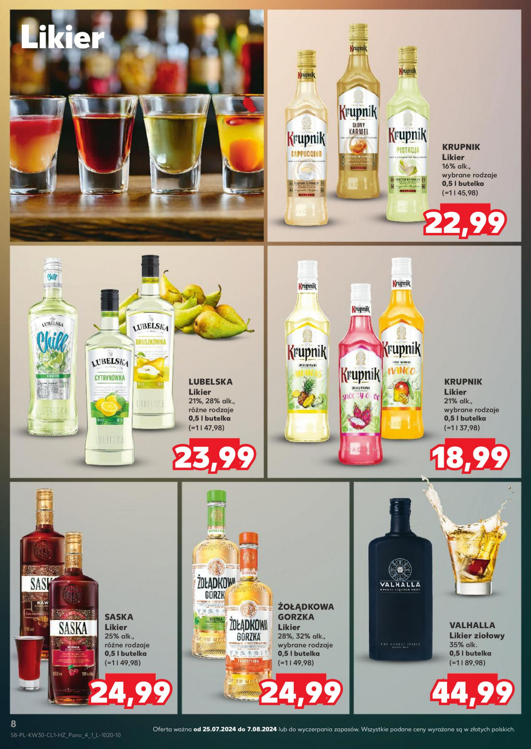 kaufland - Kaufland - Barek gazetka aktualna ważna od 25.07. - 07.08. - page: 8