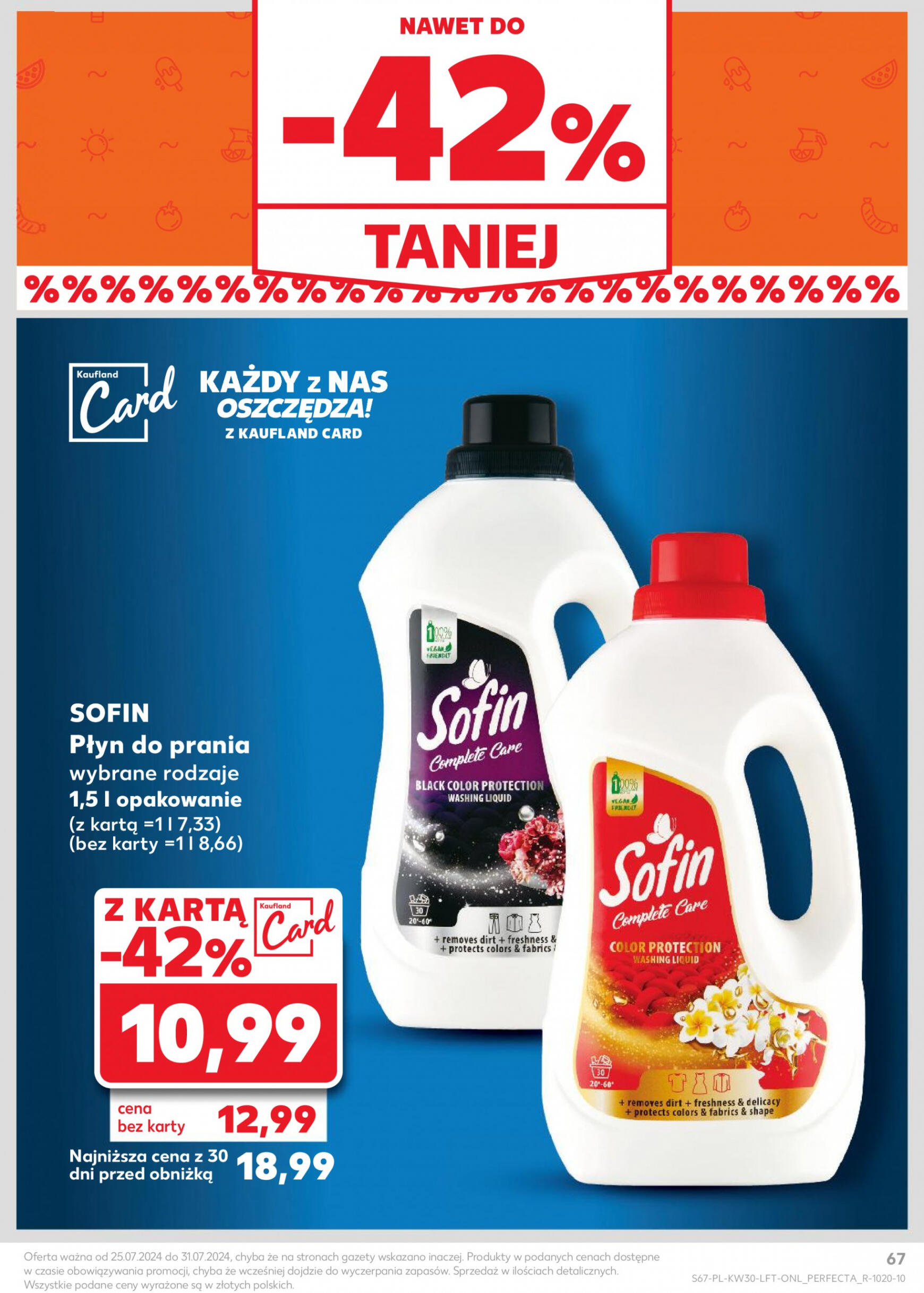 kaufland - Kaufland gazetka aktualna ważna od 25.07. - 31.07. - page: 67