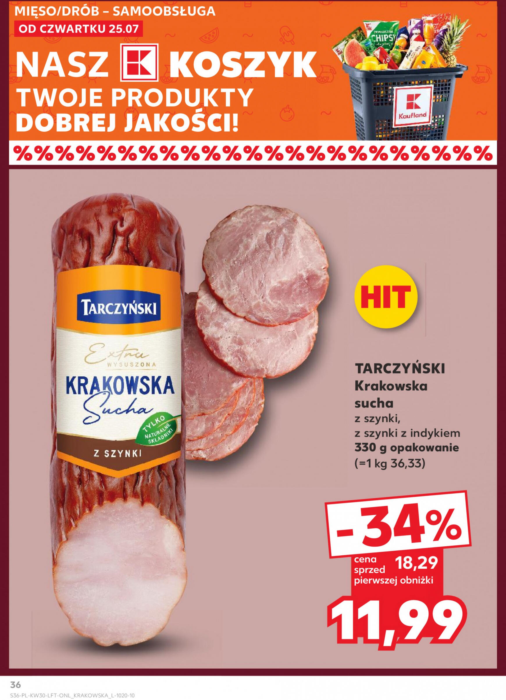 kaufland - Kaufland gazetka aktualna ważna od 25.07. - 31.07. - page: 36