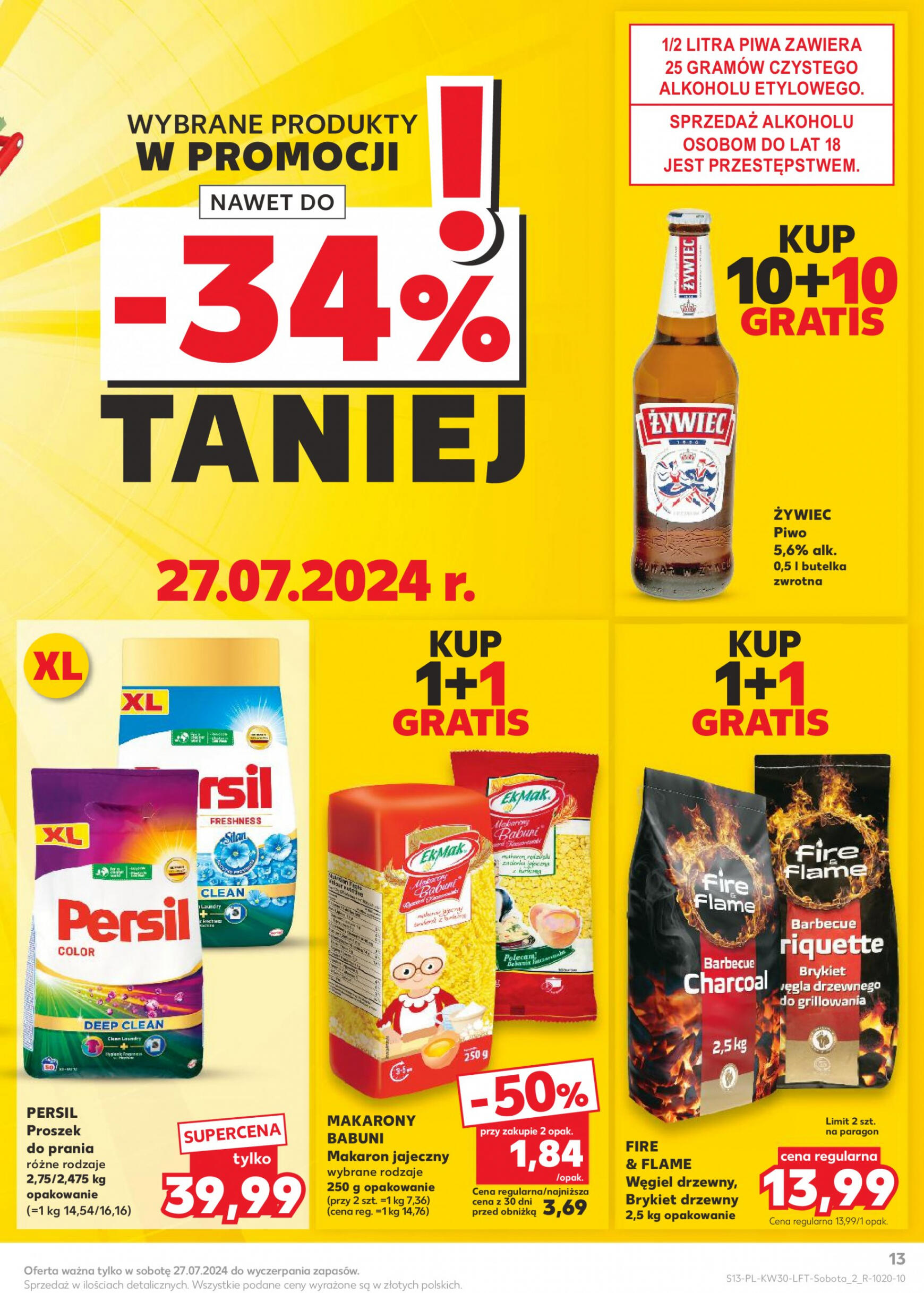 kaufland - Kaufland gazetka aktualna ważna od 25.07. - 31.07. - page: 13