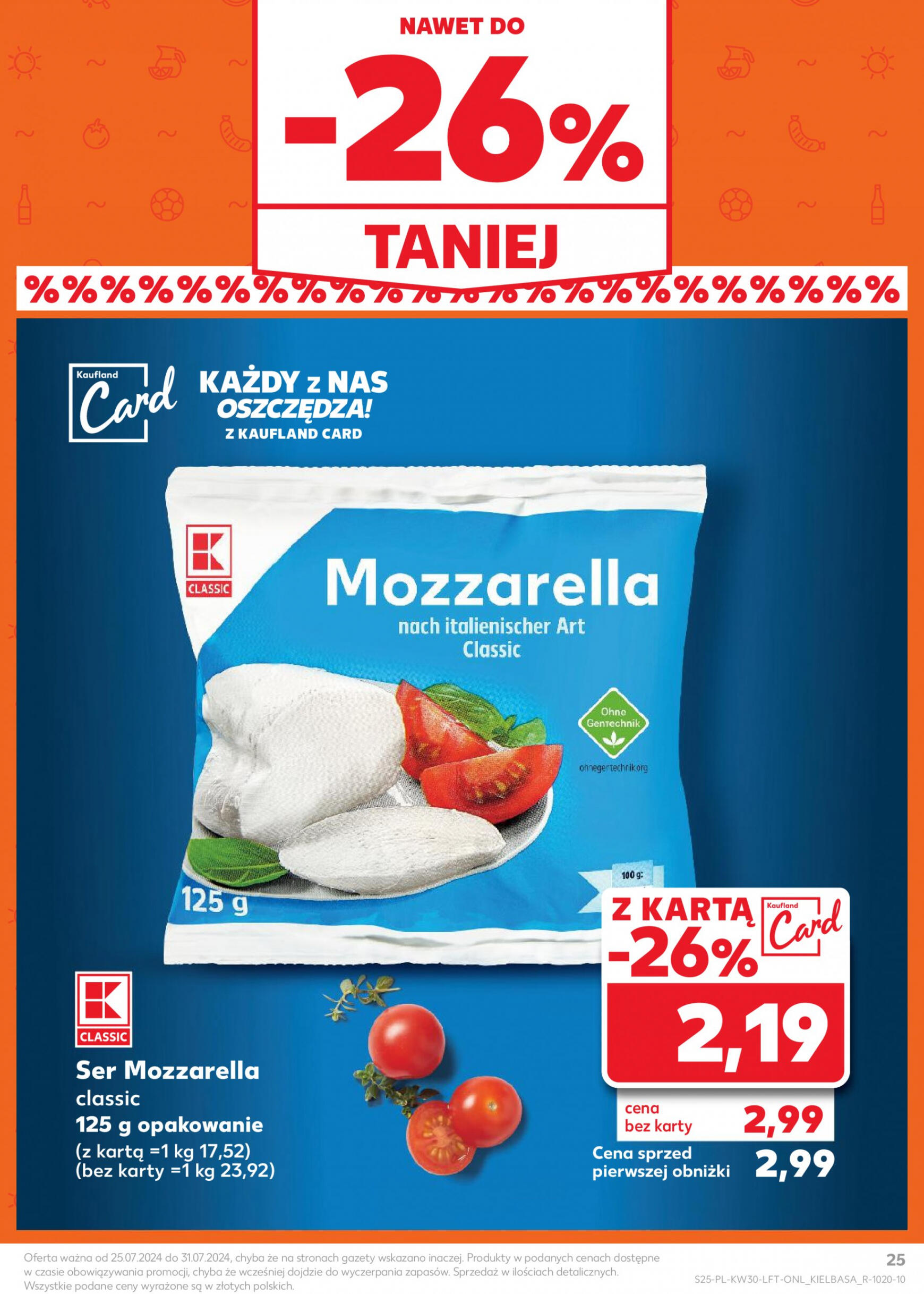 kaufland - Kaufland gazetka aktualna ważna od 25.07. - 31.07. - page: 25