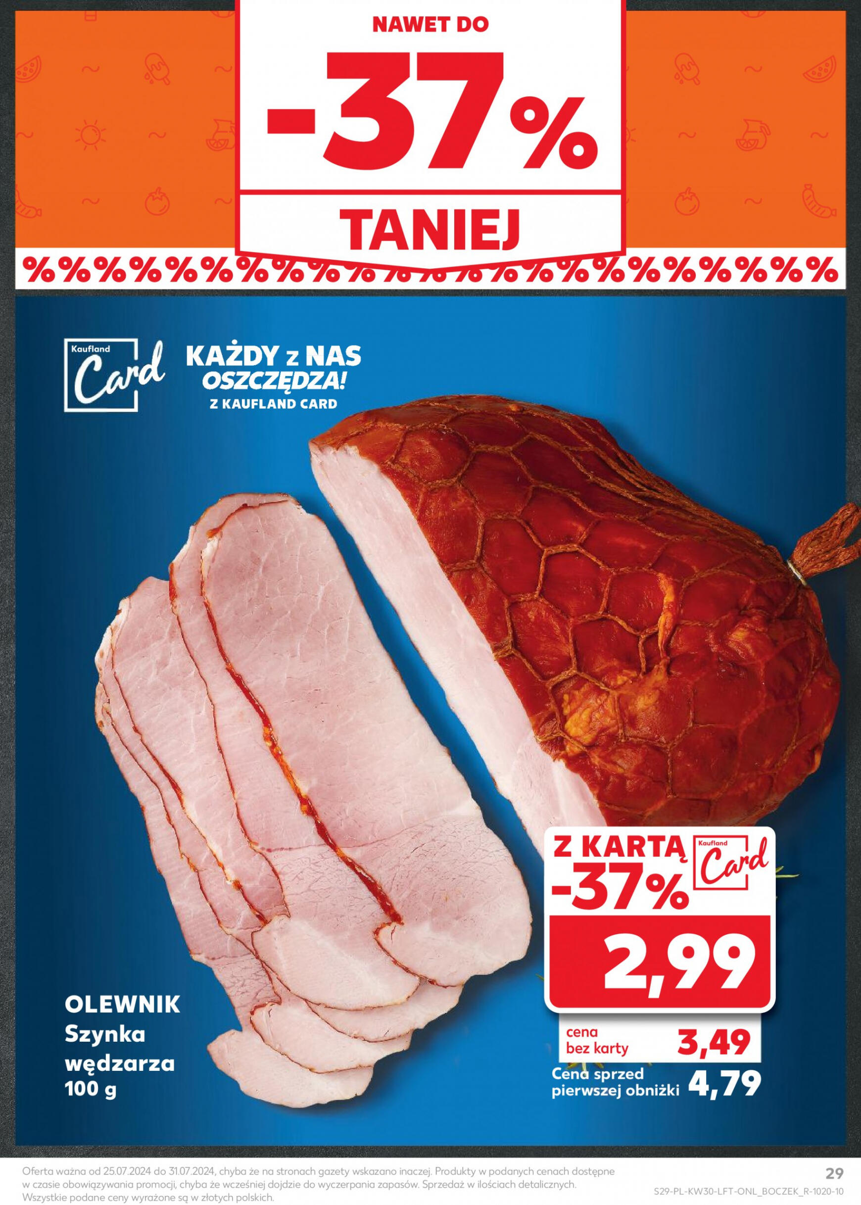 kaufland - Kaufland gazetka aktualna ważna od 25.07. - 31.07. - page: 29