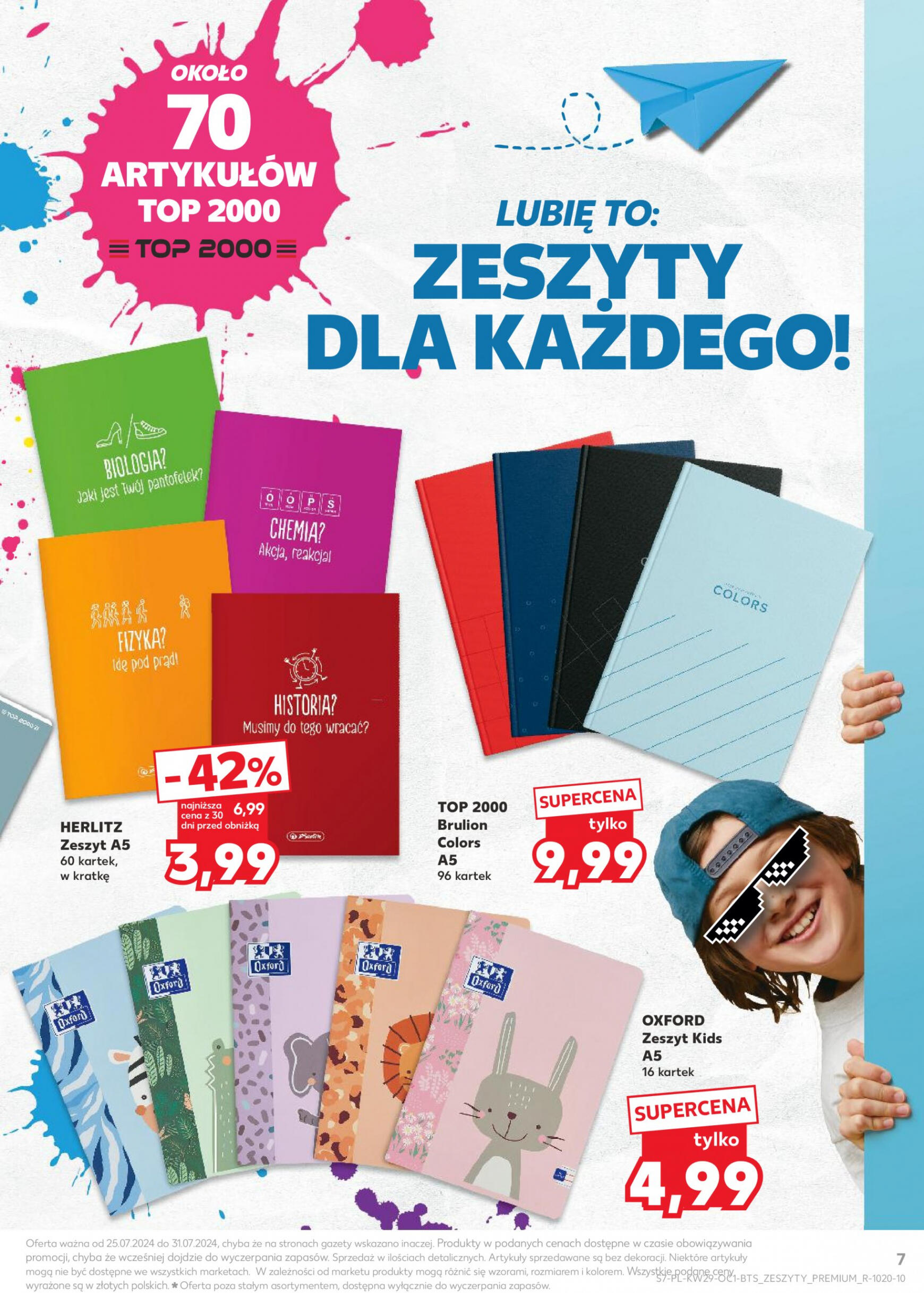 kaufland - Kaufland Polsko - Do szkoly like a boss! gazetka aktualna ważna od 25.07. - 31.07. - page: 7