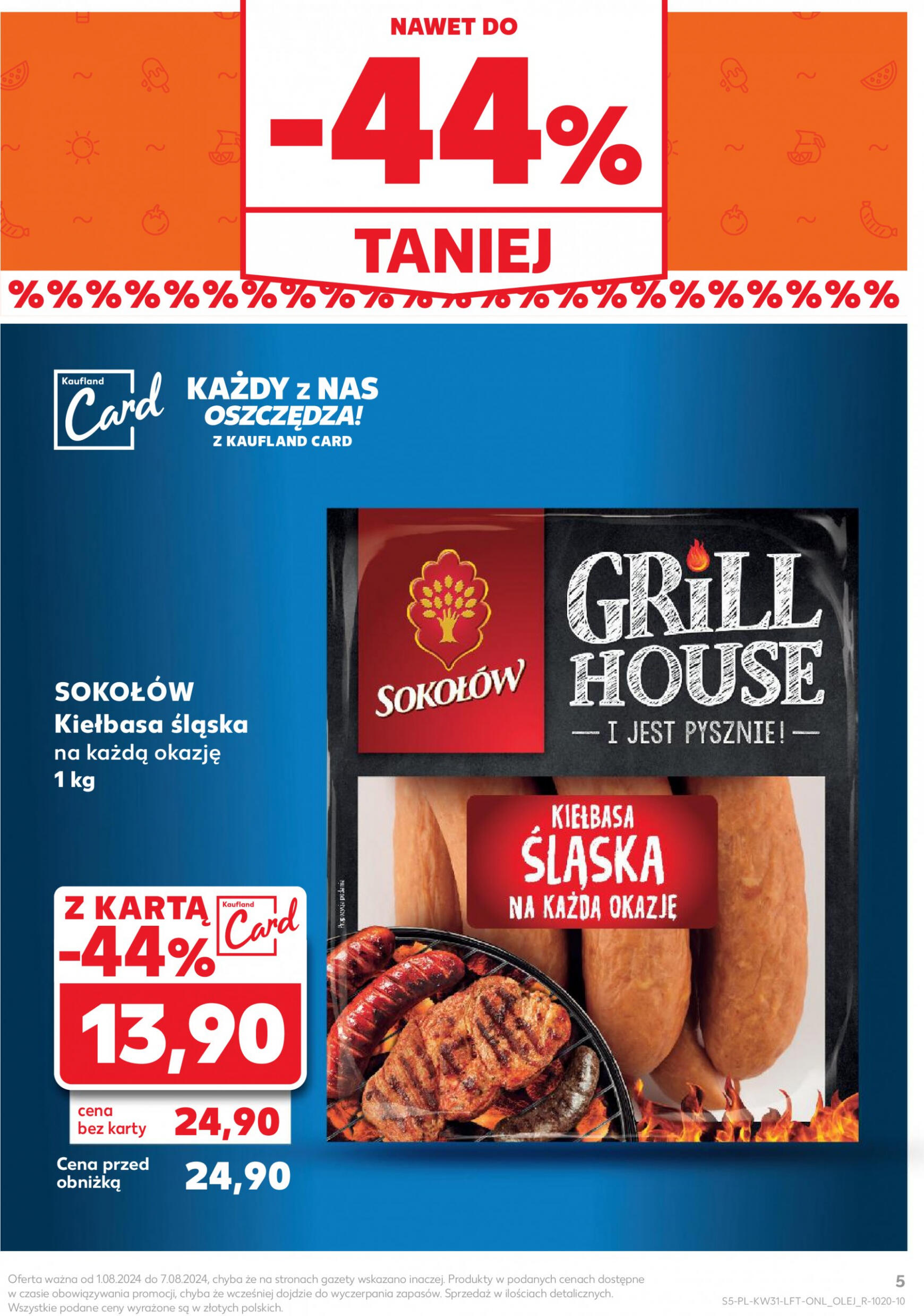 kaufland - Kaufland gazetka aktualna ważna od 01.08. - 07.08. - page: 5