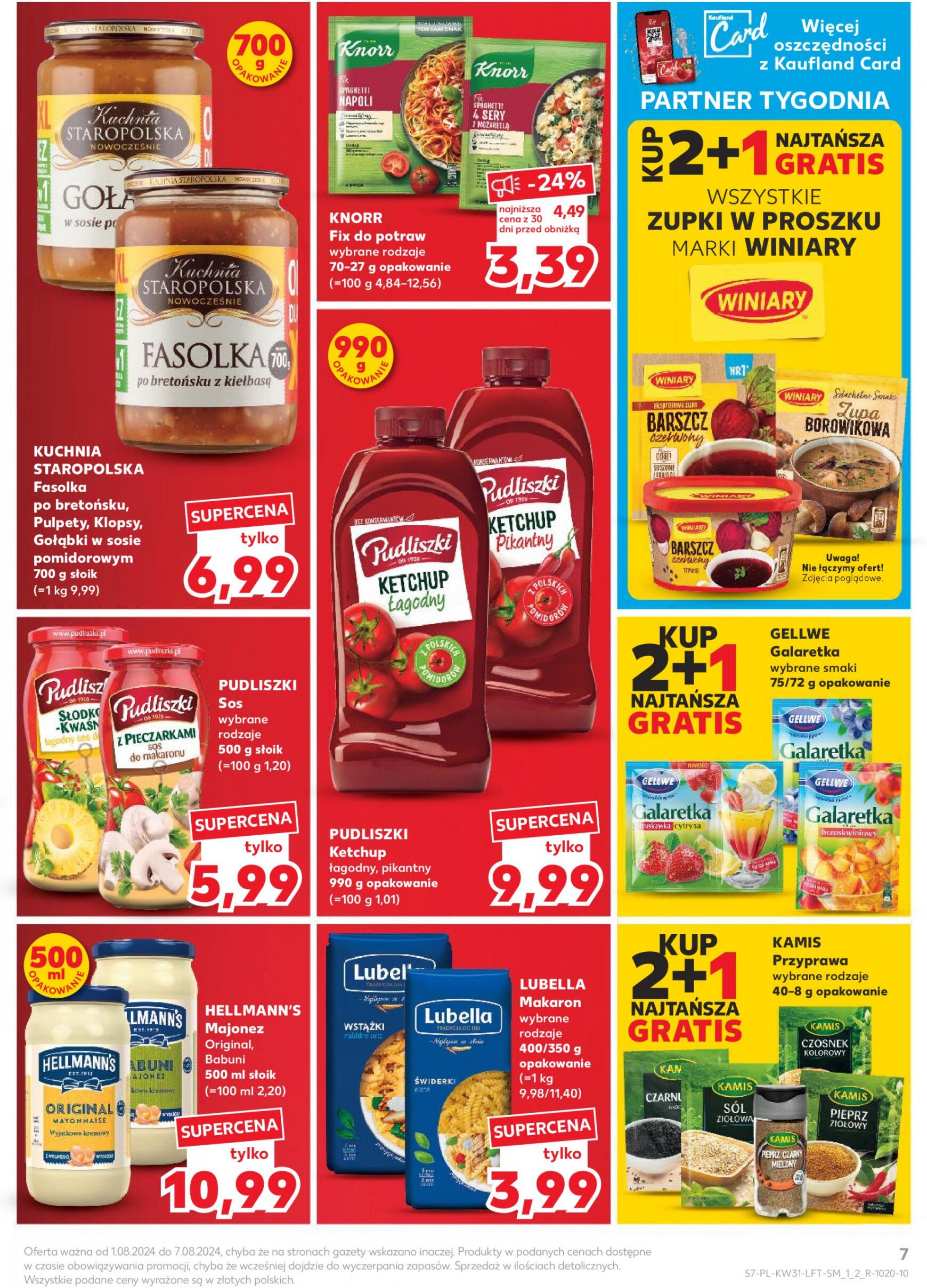 kaufland - Kaufland gazetka aktualna ważna od 01.08. - 07.08. - page: 7