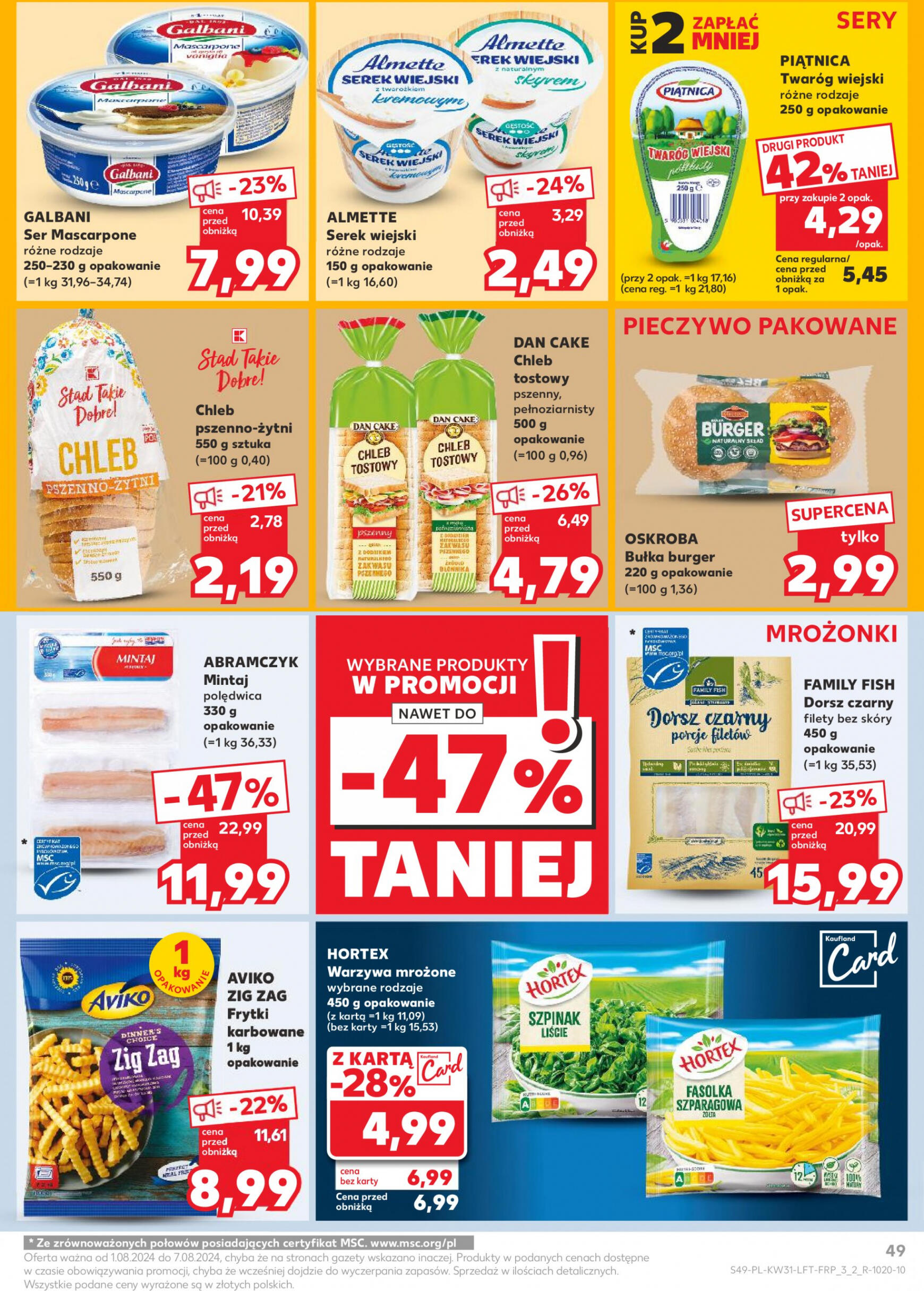 kaufland - Kaufland gazetka aktualna ważna od 01.08. - 07.08. - page: 49