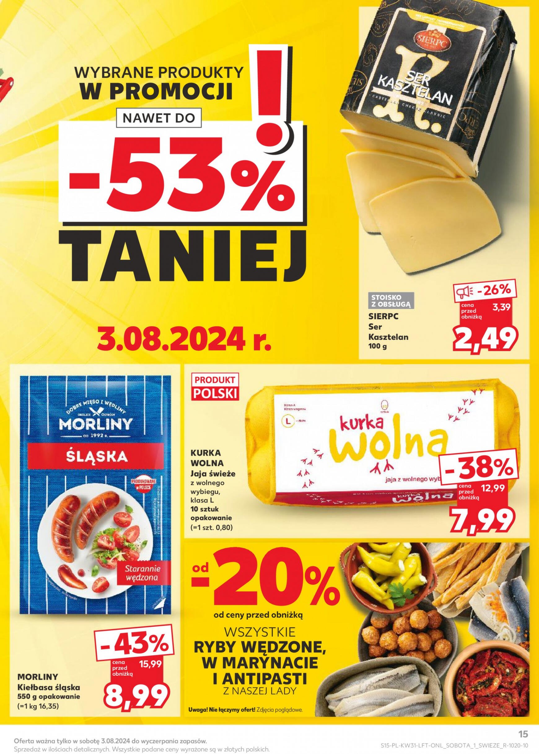 kaufland - Kaufland gazetka aktualna ważna od 01.08. - 07.08. - page: 15