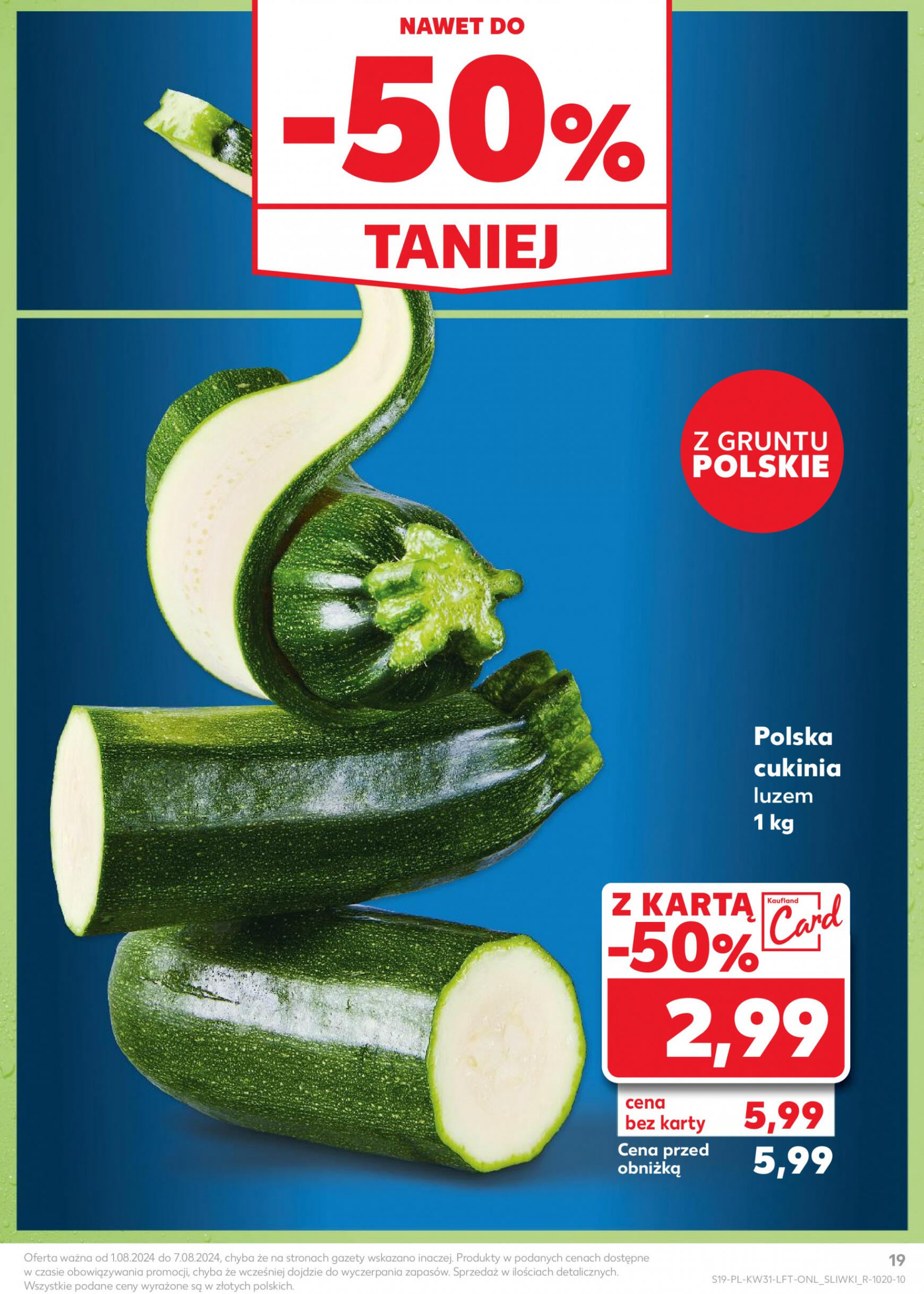 kaufland - Kaufland gazetka aktualna ważna od 01.08. - 07.08. - page: 19