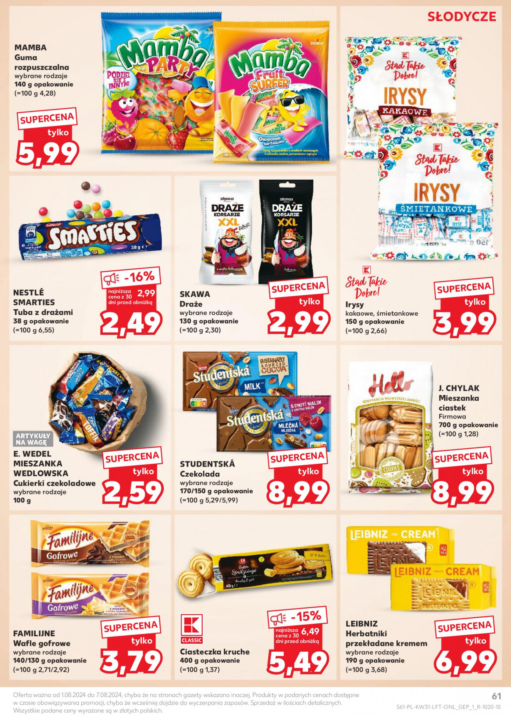 kaufland - Kaufland gazetka aktualna ważna od 01.08. - 07.08. - page: 61