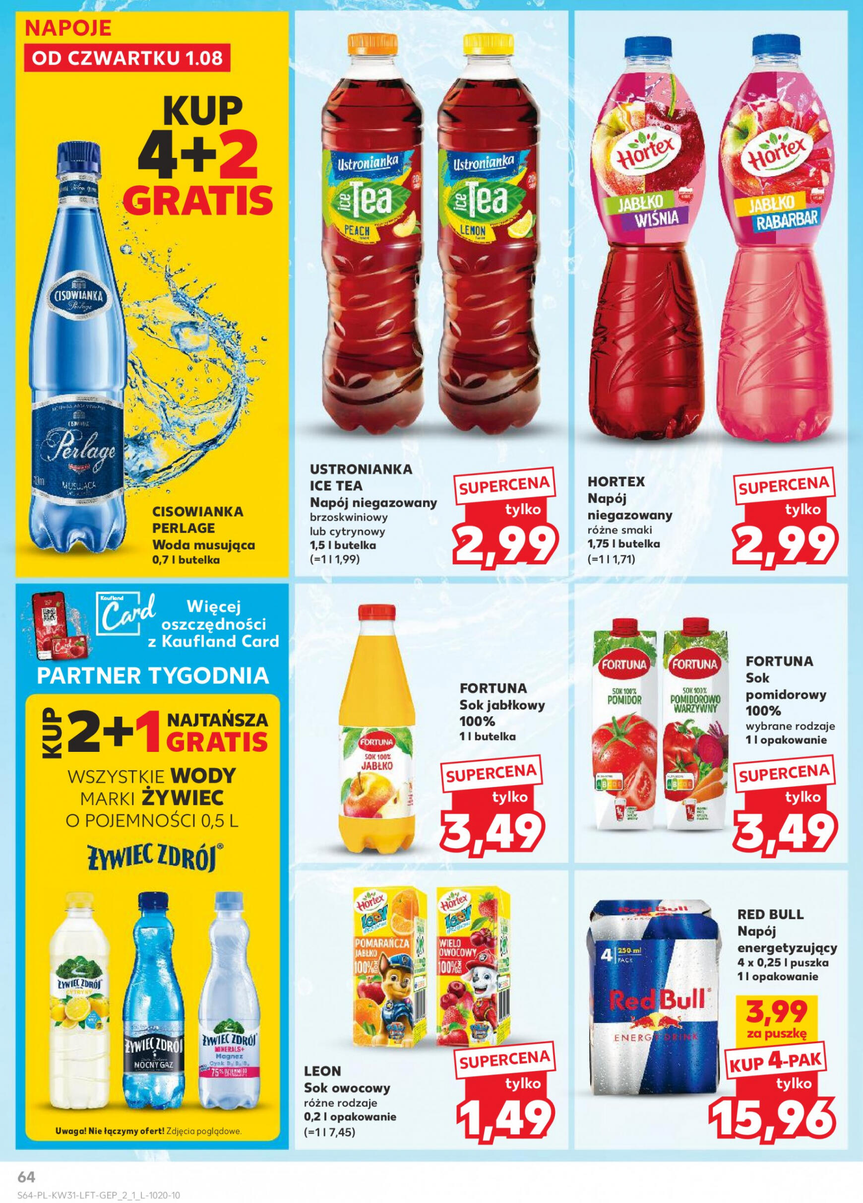 kaufland - Kaufland gazetka aktualna ważna od 01.08. - 07.08. - page: 64