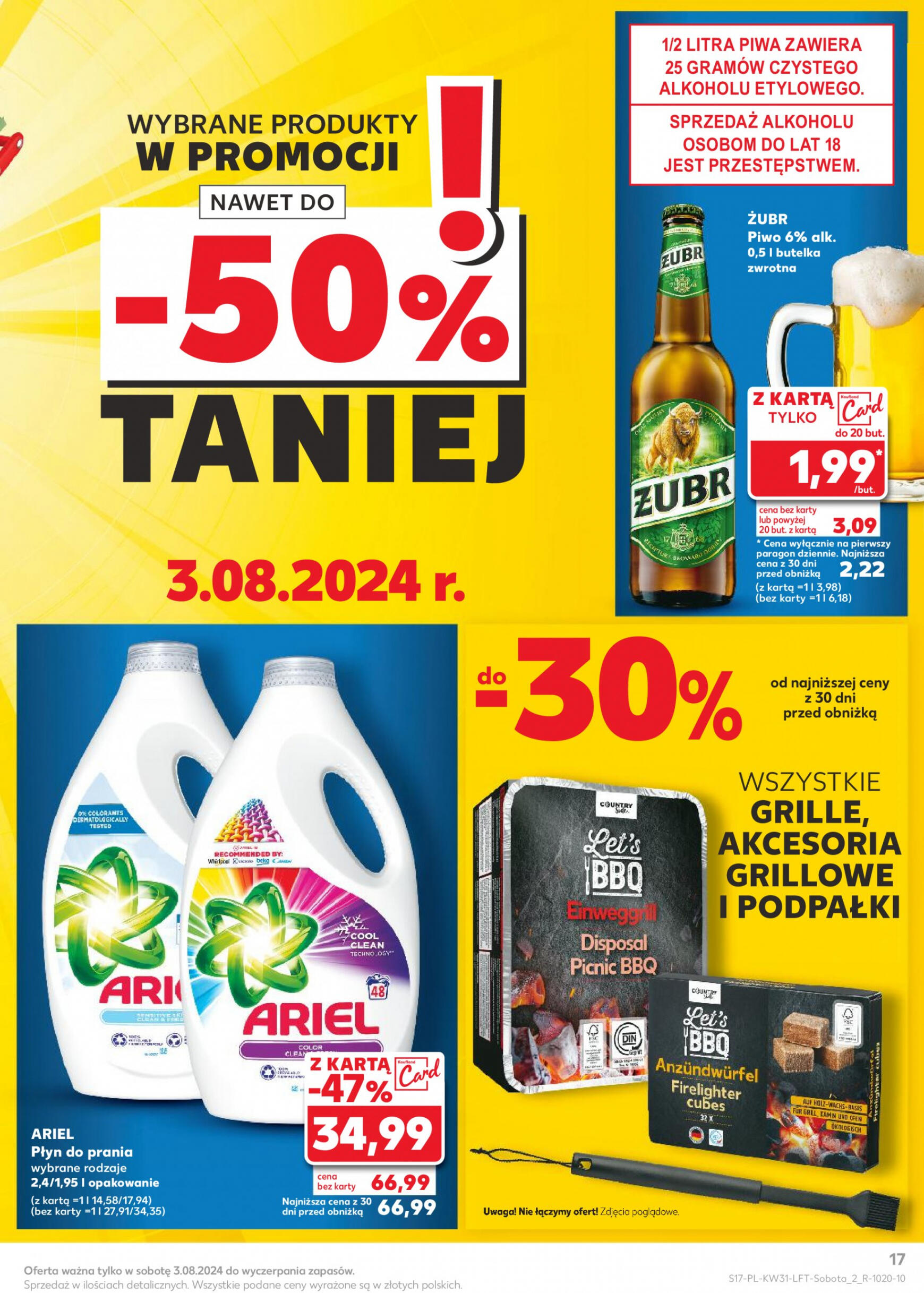 kaufland - Kaufland gazetka aktualna ważna od 01.08. - 07.08. - page: 17