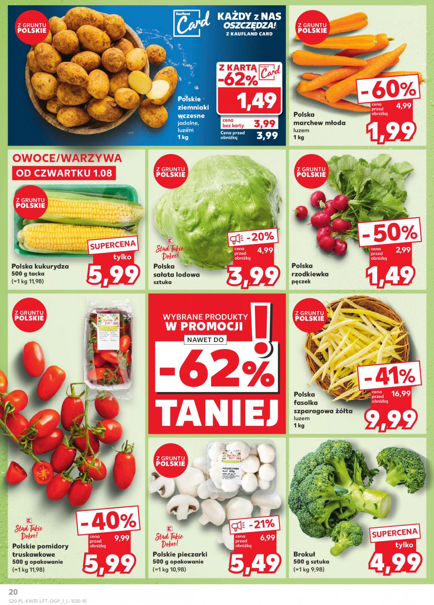 kaufland - Kaufland gazetka aktualna ważna od 01.08. - 07.08. - page: 20