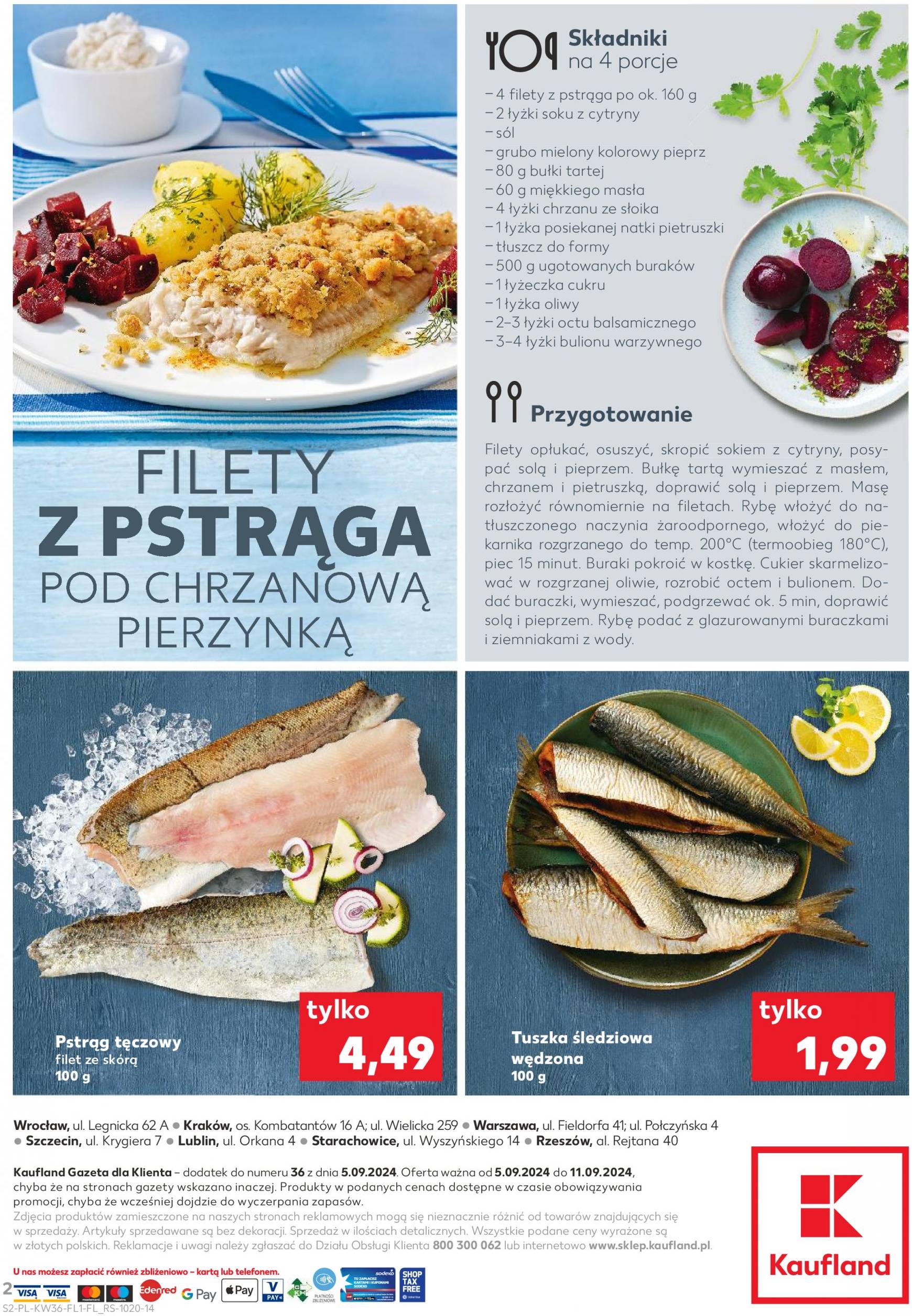 kaufland - Aktualna Kaufland - Czas na Ryby gazetka ważna od 05.09. - 11.09. - page: 2