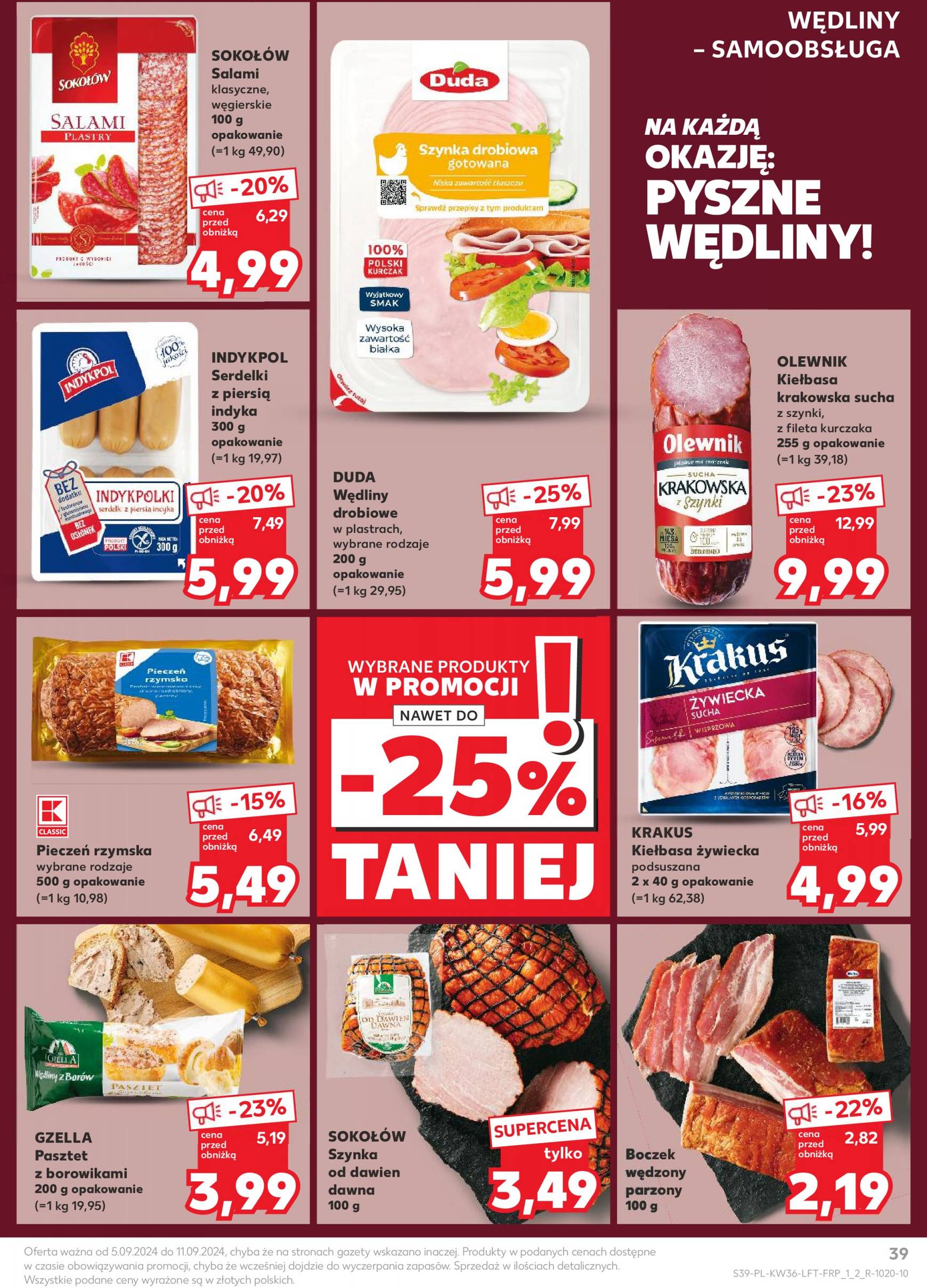 kaufland - Aktualna Kaufland gazetka ważna od 05.09. - 11.09. - page: 39