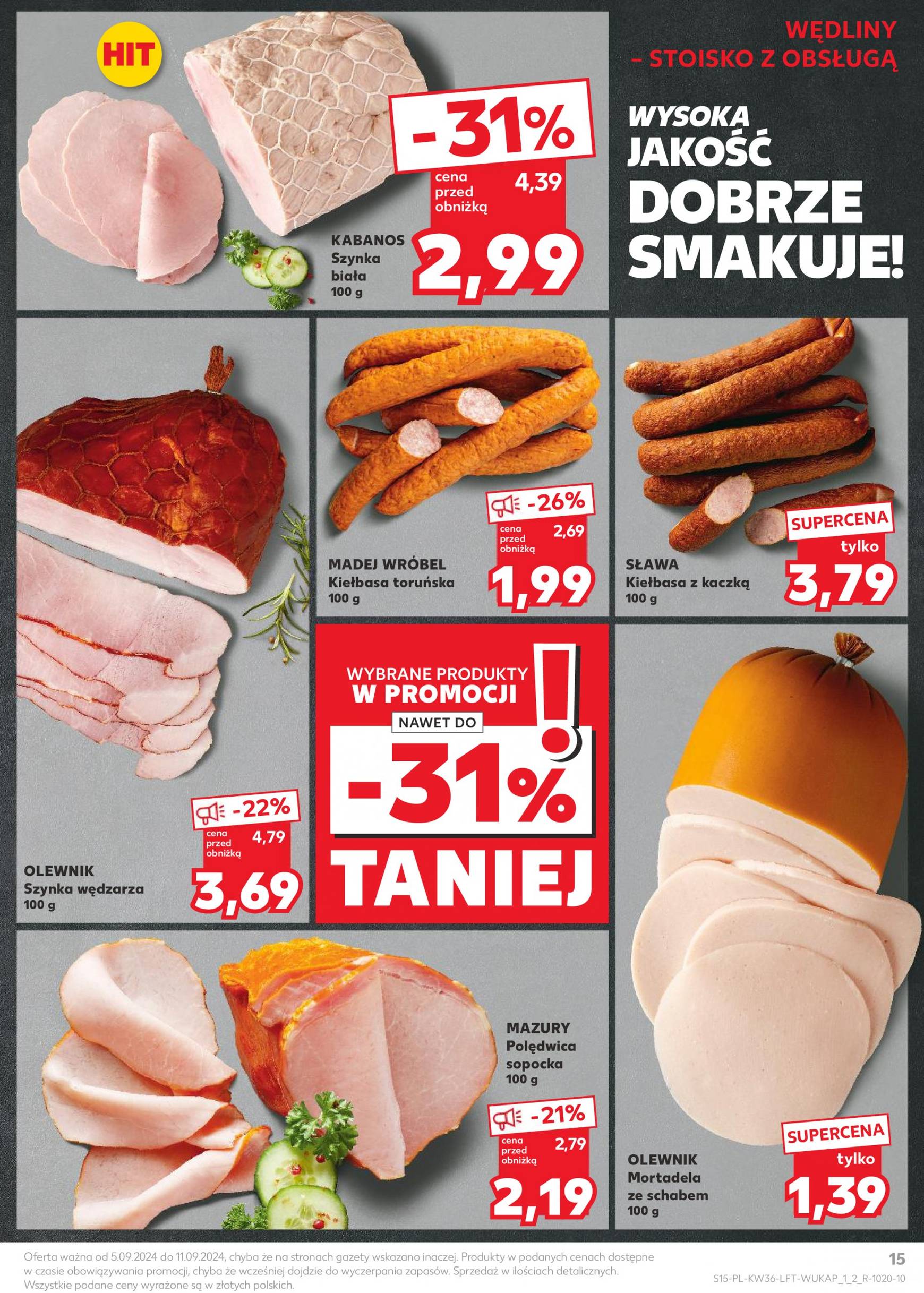 kaufland - Aktualna Kaufland gazetka ważna od 05.09. - 11.09. - page: 15