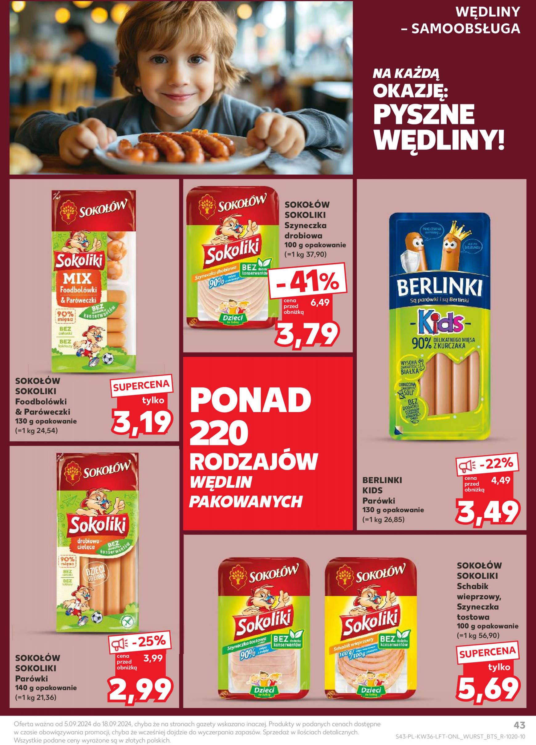 kaufland - Aktualna Kaufland gazetka ważna od 05.09. - 11.09. - page: 43