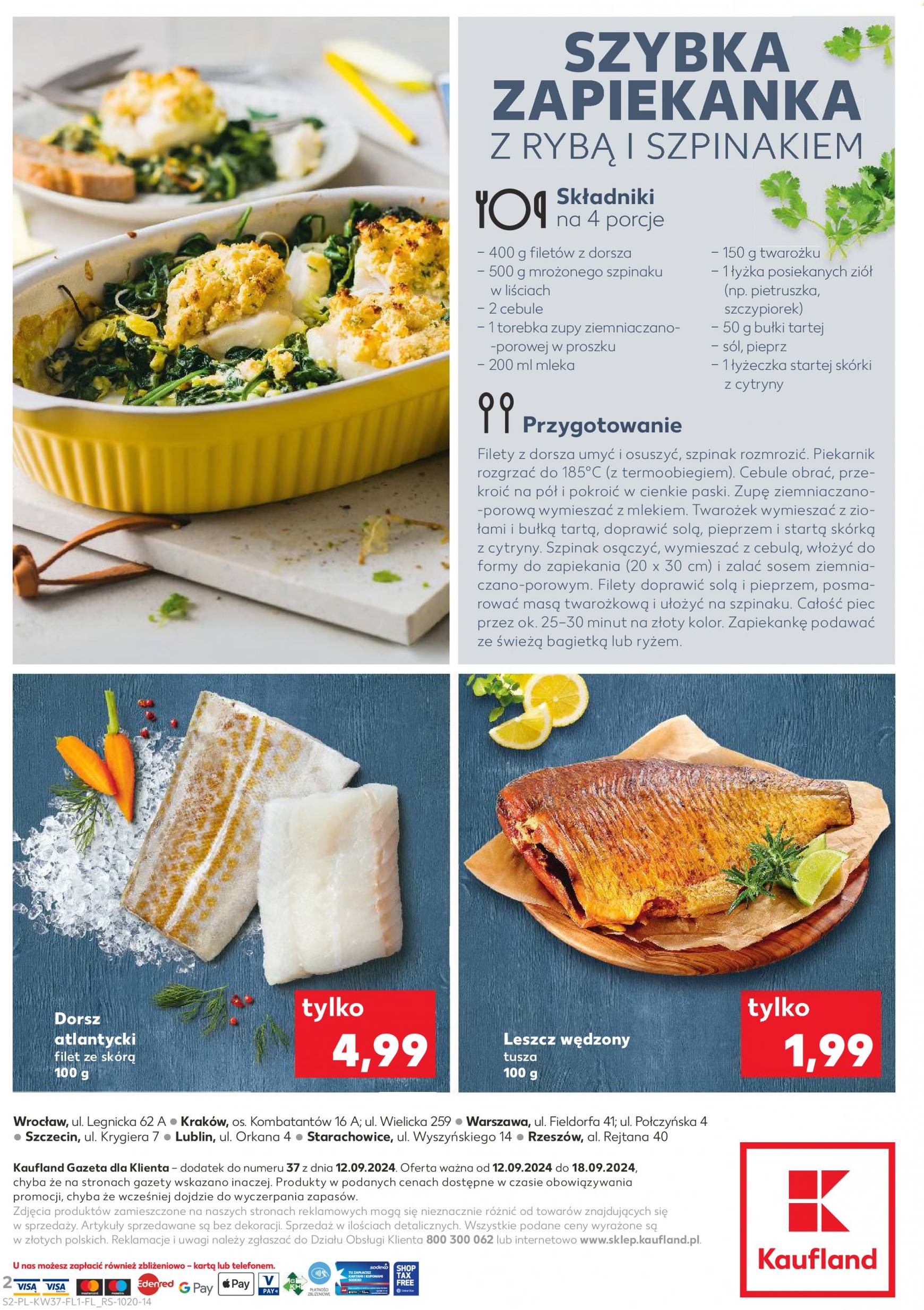 kaufland - Aktualna Kaufland - Czas na Ryby gazetka ważna od 12.09. - 18.09. - page: 2