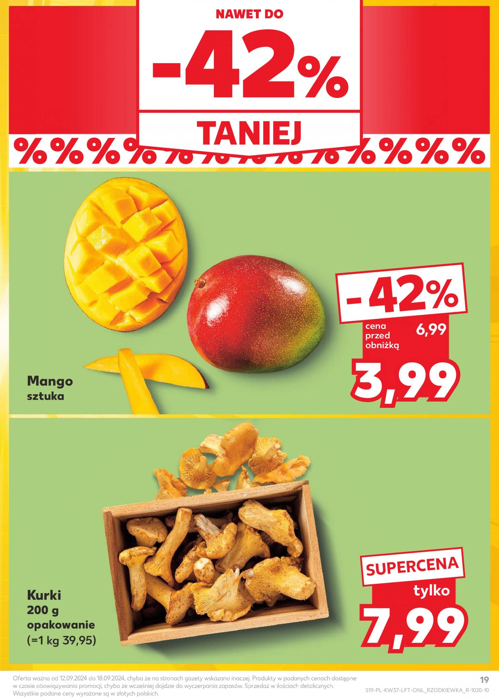 kaufland - Aktualna Kaufland gazetka ważna od 12.09. - 18.09. - page: 19