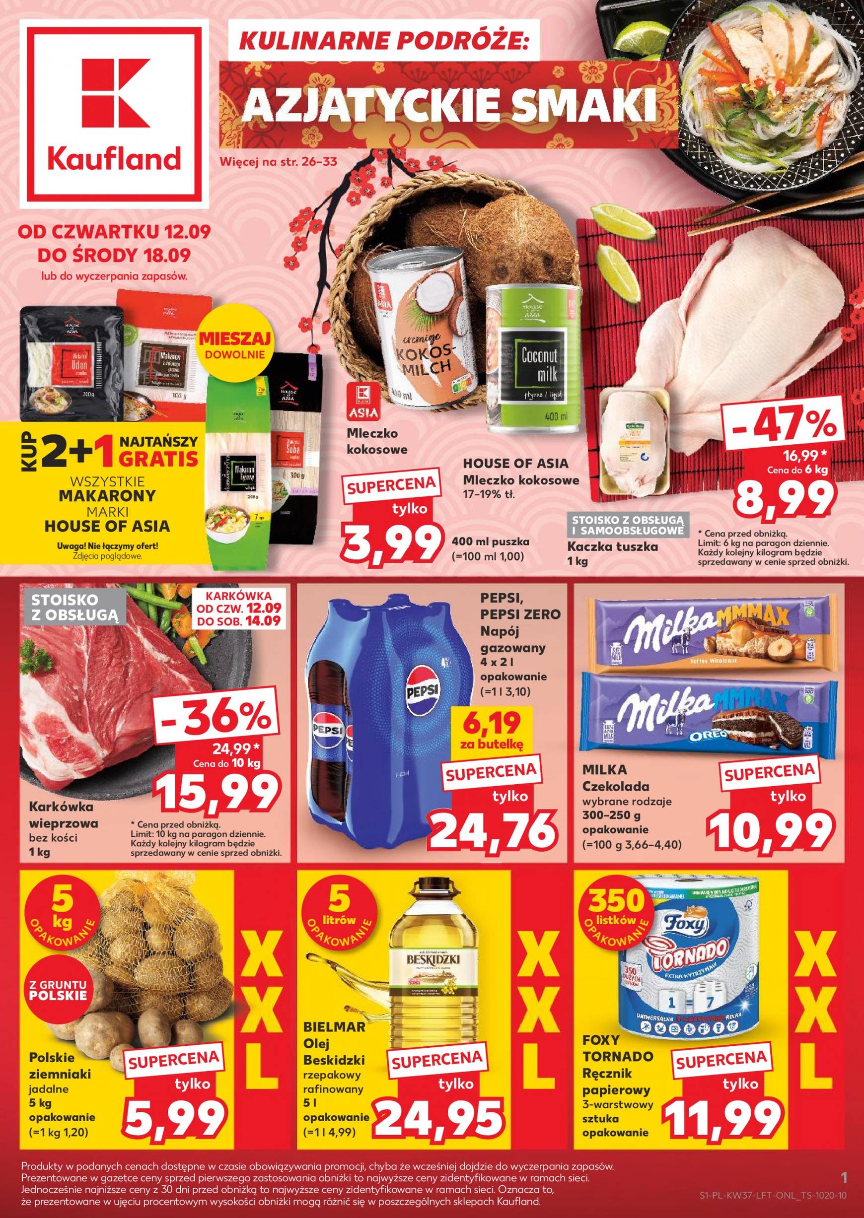 kaufland - Aktualna Kaufland gazetka ważna od 12.09. - 18.09. - page: 1