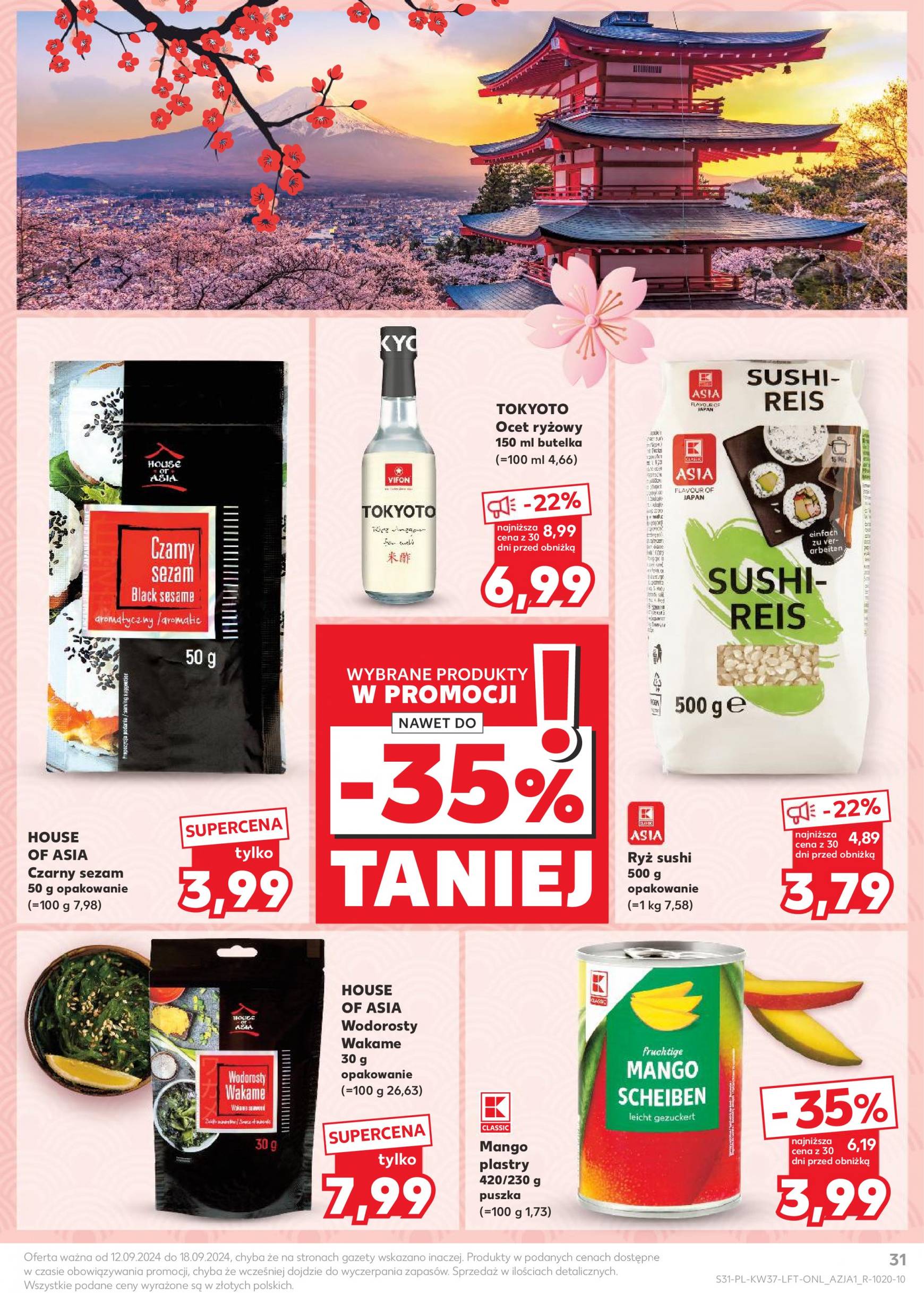 kaufland - Aktualna Kaufland gazetka ważna od 12.09. - 18.09. - page: 31