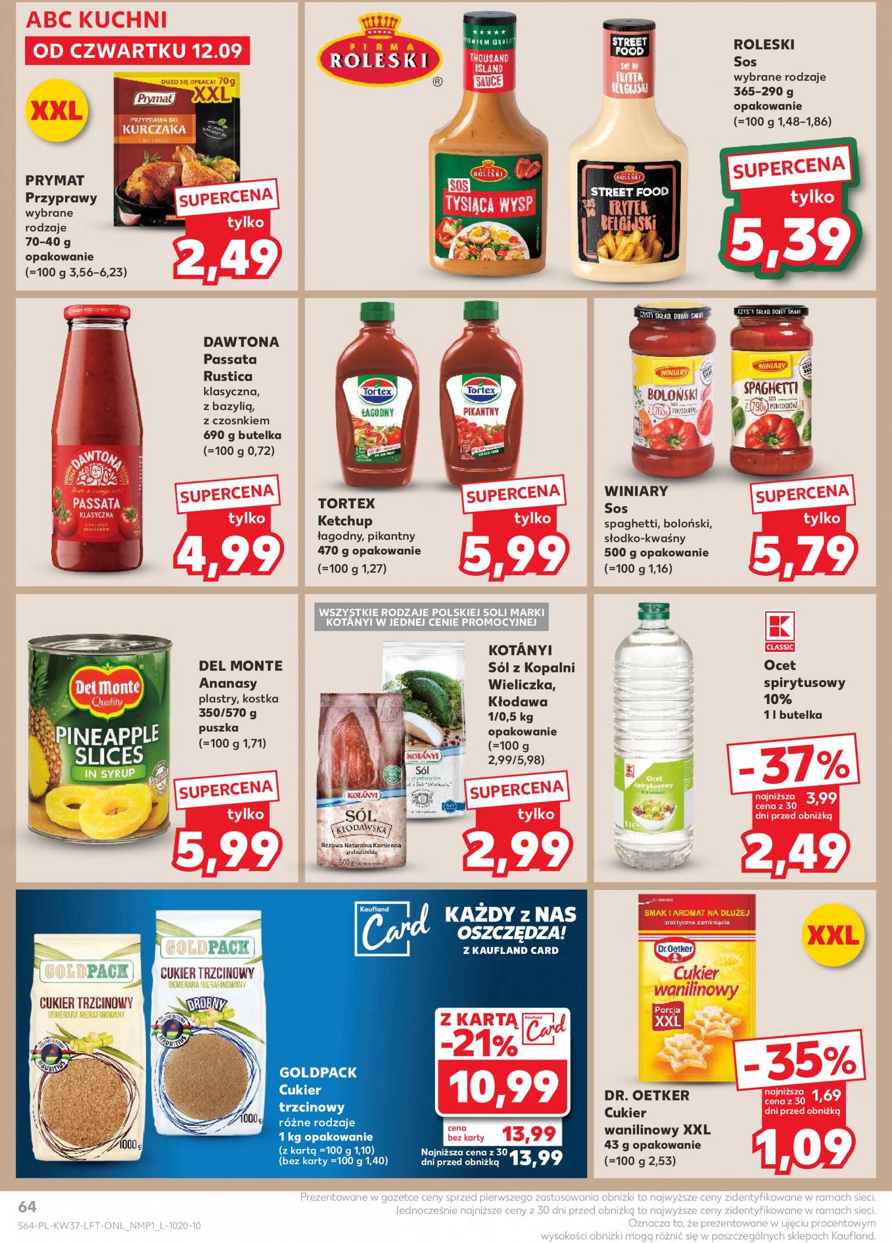 kaufland - Aktualna Kaufland gazetka ważna od 12.09. - 18.09. - page: 64